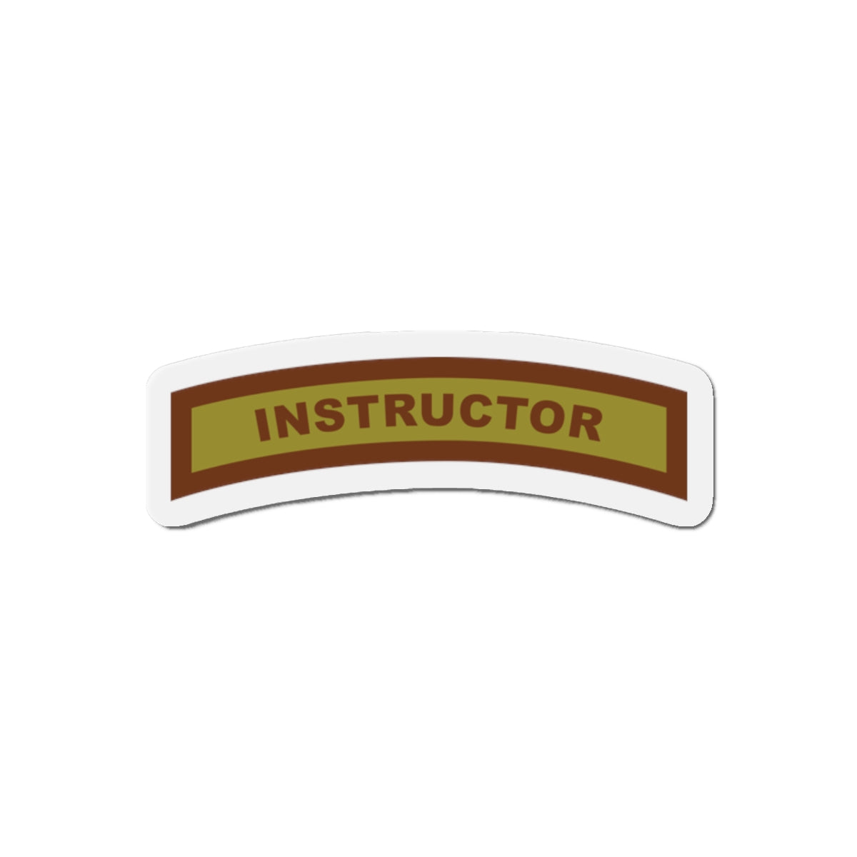Die-Cut Magnet - USAF - Instructor Tab