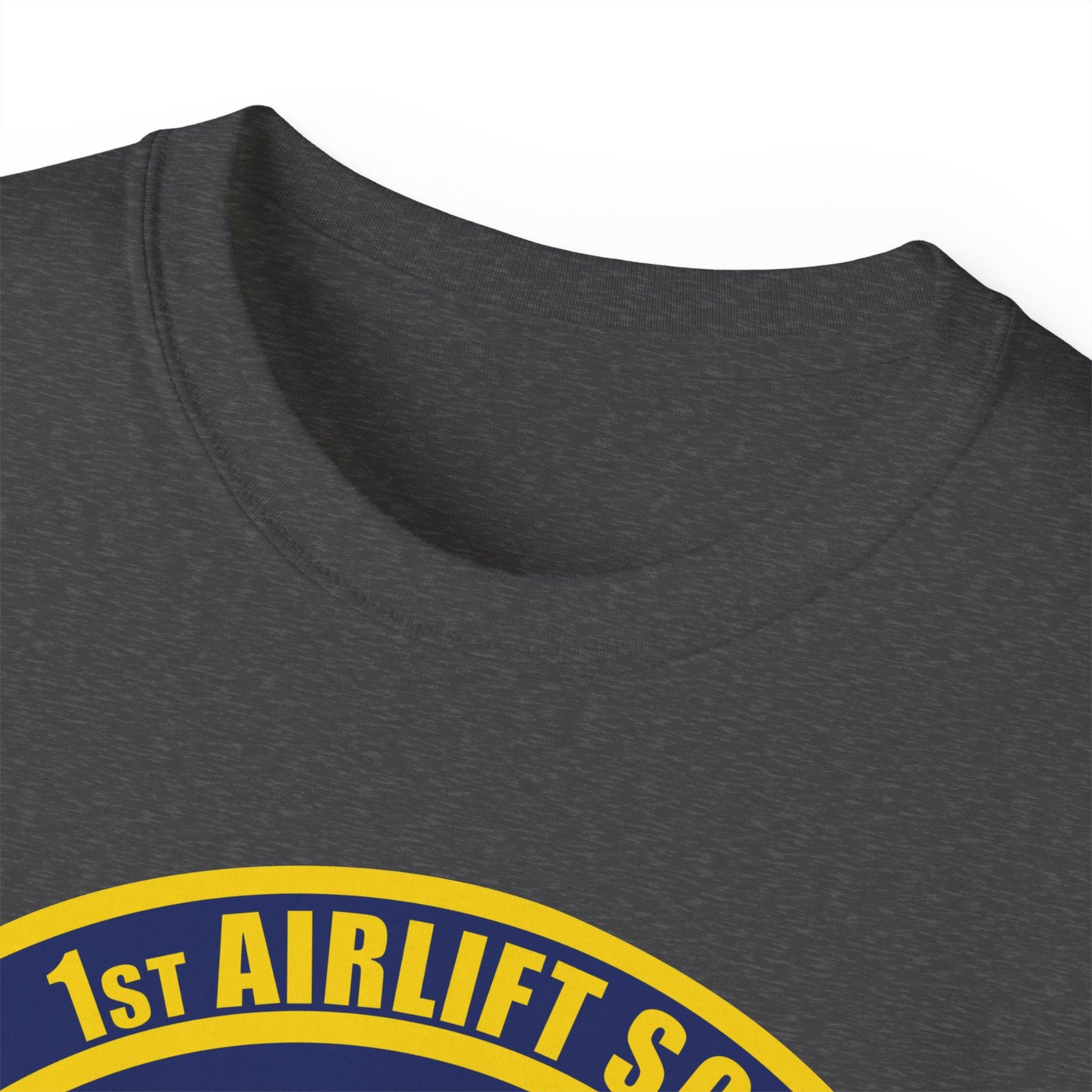 Unisex Ultra Cotton Tee - USAF - 1st Airlift Squadron wo txt X 300