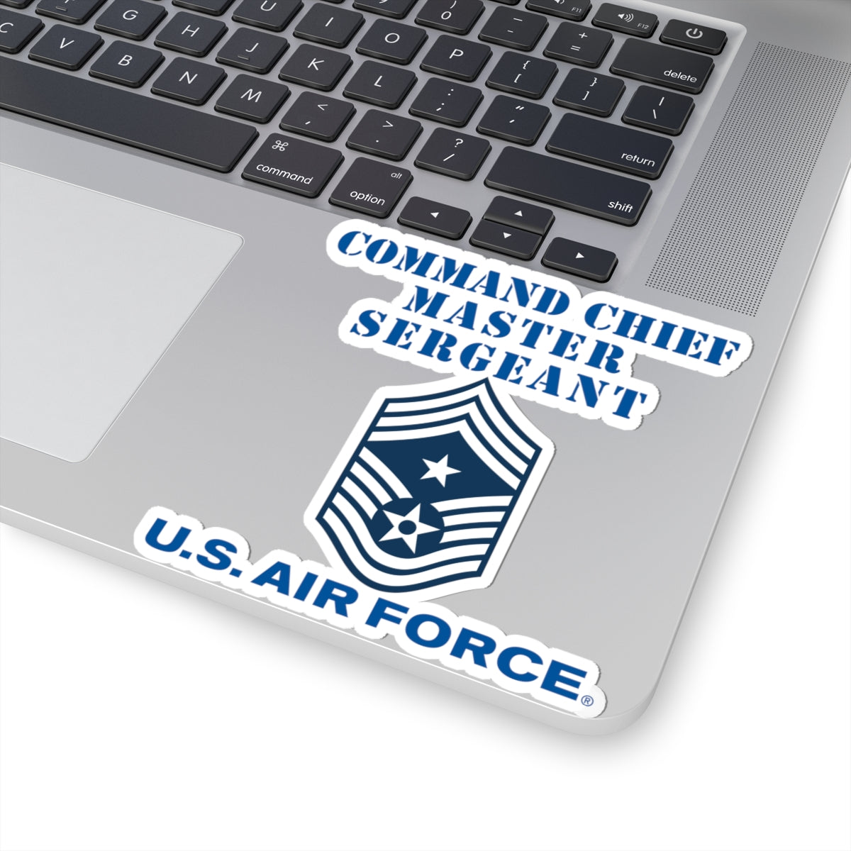 Kiss-Cut Stickers - USAF - Command Chief Master Sergeant (E9c) - 2020 - US Air Force w Text X 300