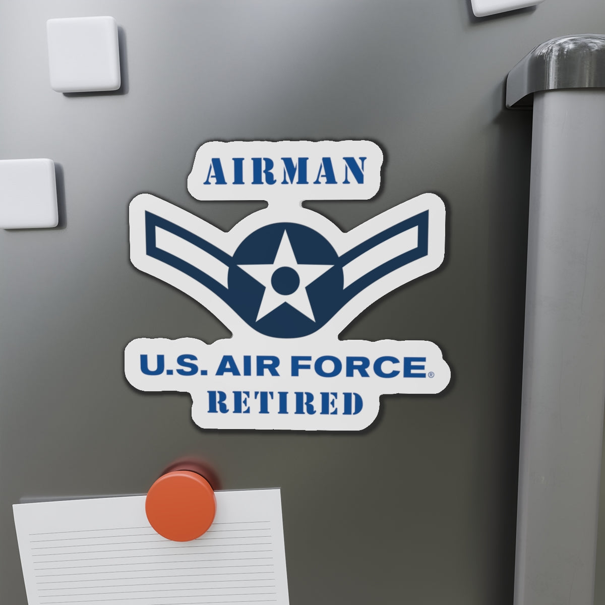 Die-Cut Magnet - USAF - Airman (E2) - 2020 - US Air Force - Retired