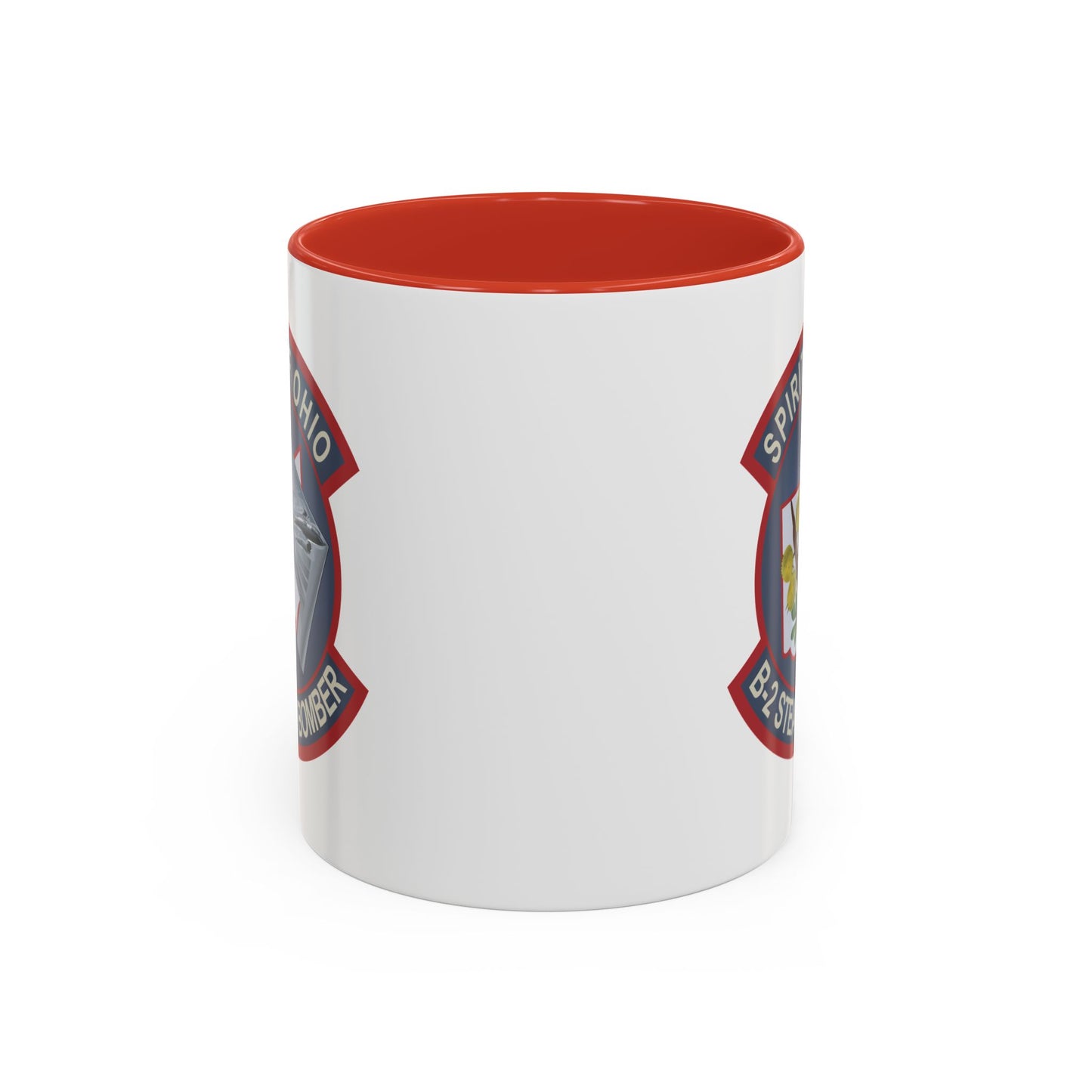 Accent Coffee Mug (11oz & 15oz) - USAF - B2 - Spirit of Ohio - Stealth Bomber wo txt X 300