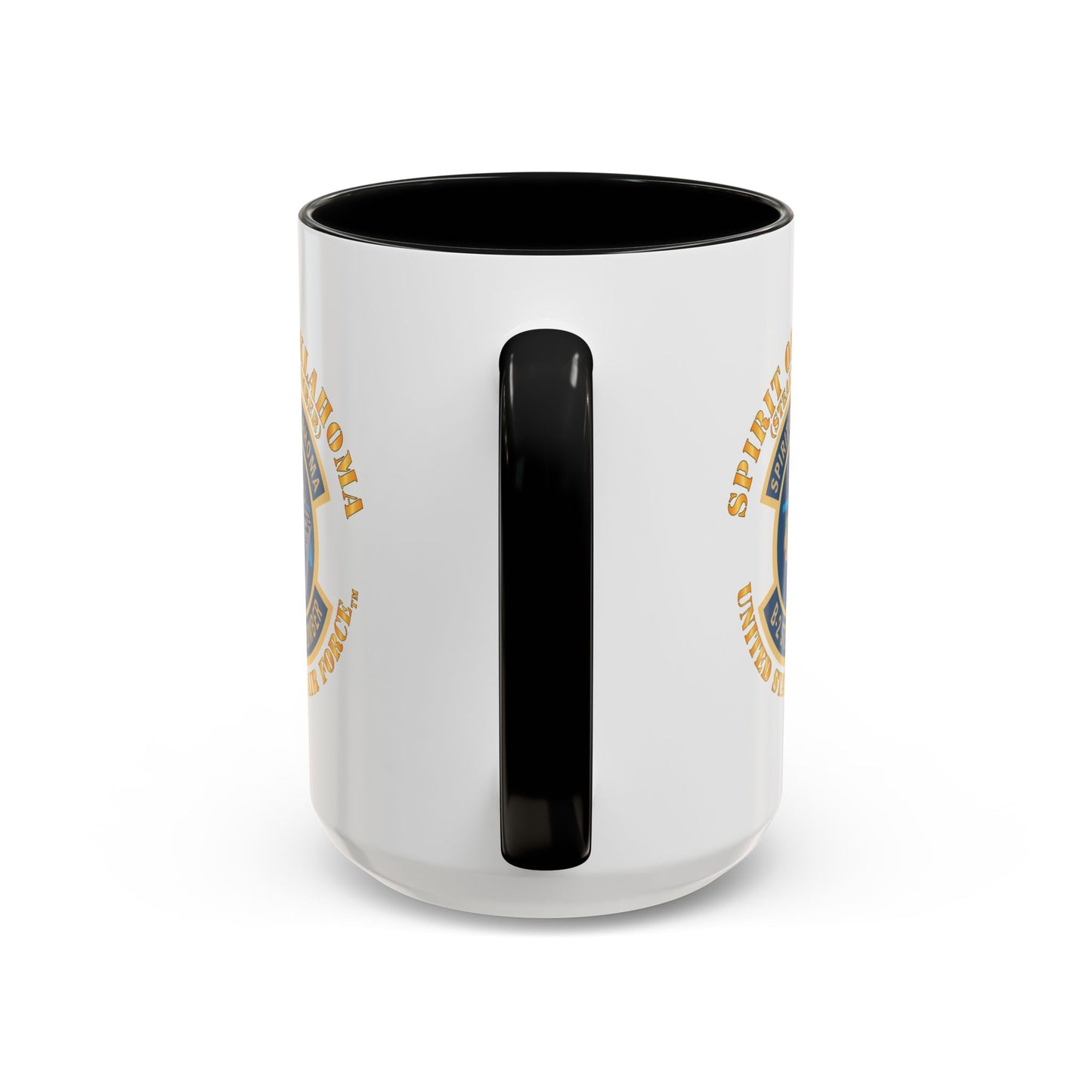 Accent Coffee Mug (11oz & 15oz) - USAF - B2 - Spirit of Oklahoma - Stealth Bomber X 300