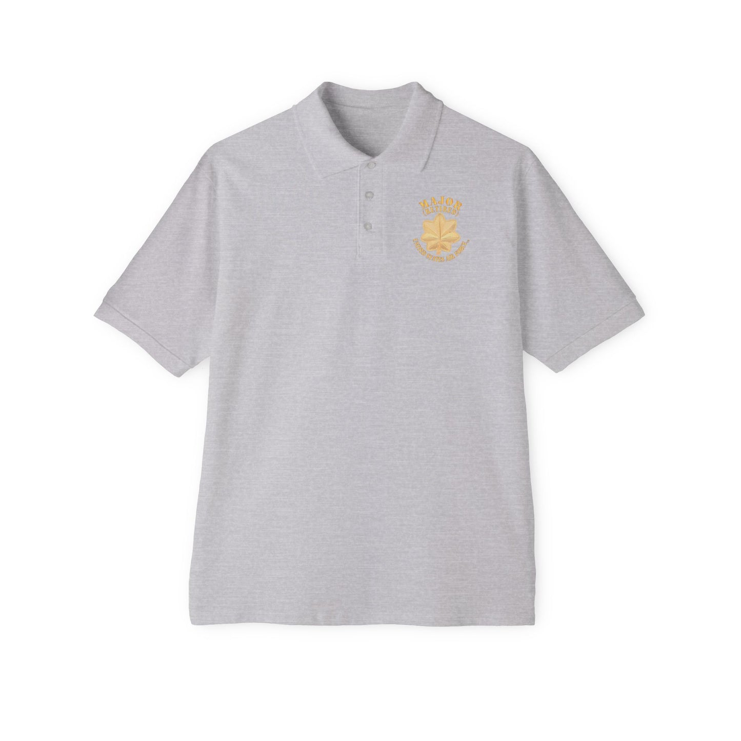 Men's Piqué Polo - USAF - Major - Retired X 300