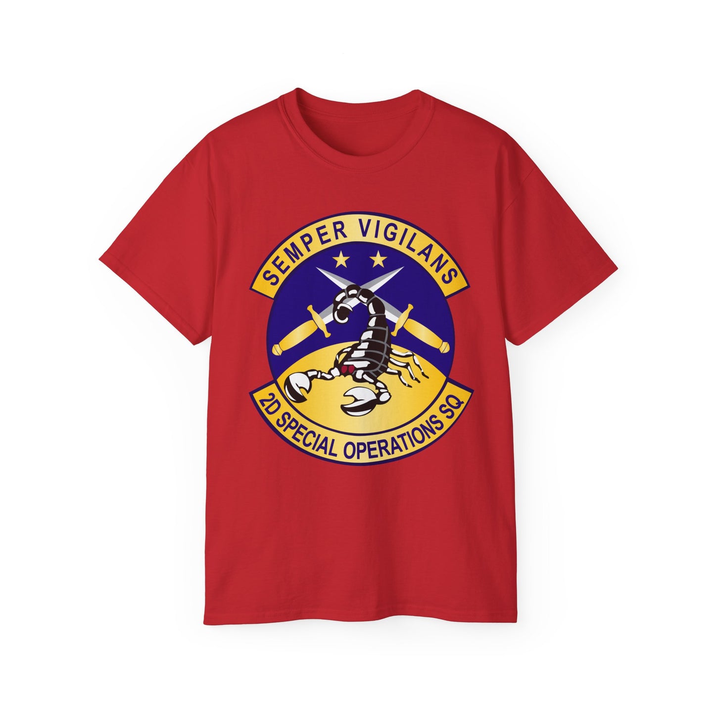 Unisex Ultra Cotton Tee - USAFSOF - 2nd Special Operations Squadron wo Txt