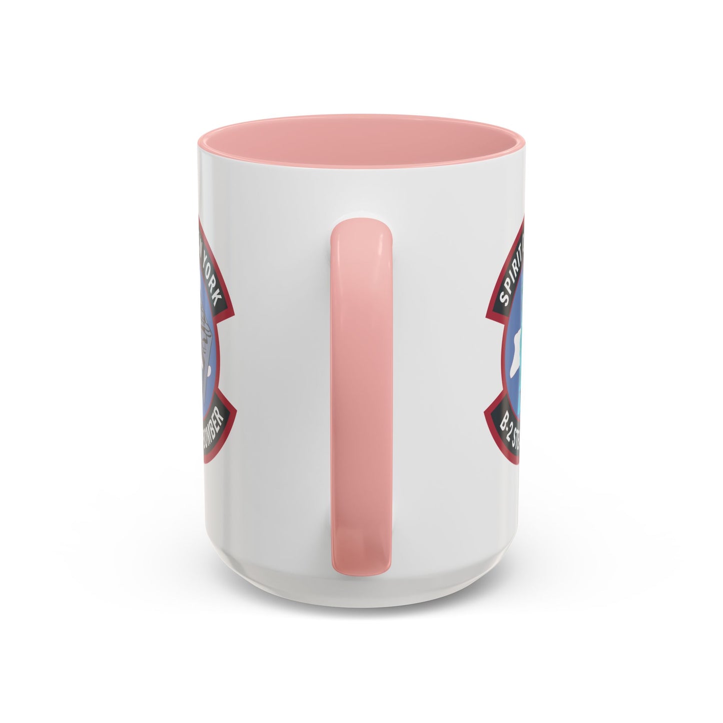 Accent Coffee Mug (11oz & 15oz) - USAF - B2 - Spirit of New York - Stealth Bomber wo txt X 300