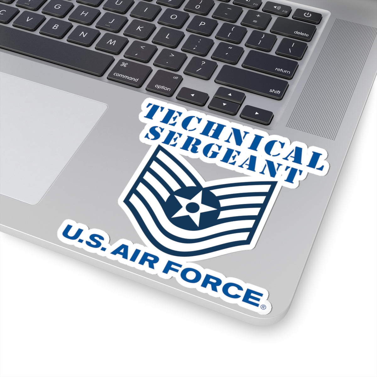 Kiss-Cut Stickers - USAF - Technical Sergeant (E6) - 2020 - US Air Force w Text X 300
