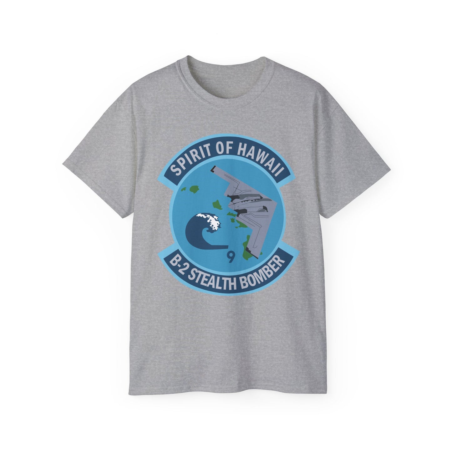 Unisex Ultra Cotton Tee - USAF - B2 - Spirit of Hawaii - Stealth Bomber wo txt X 300