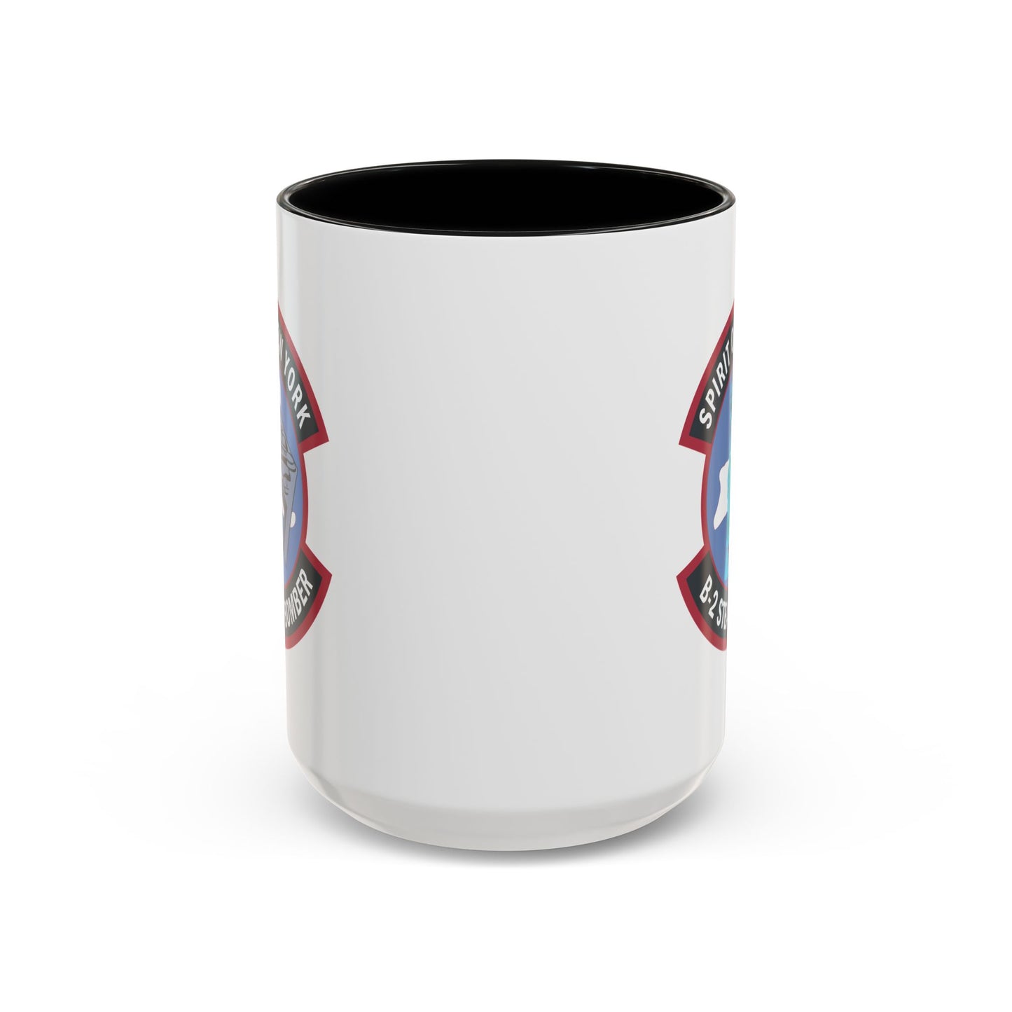 Accent Coffee Mug (11oz & 15oz) - USAF - B2 - Spirit of New York - Stealth Bomber wo txt X 300