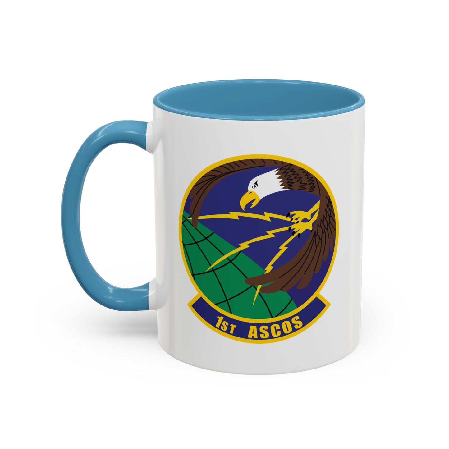 Accent Coffee Mug (11oz & 15oz) - USAF - 1st Air & Space Communications Operations Sq wo txt X 300