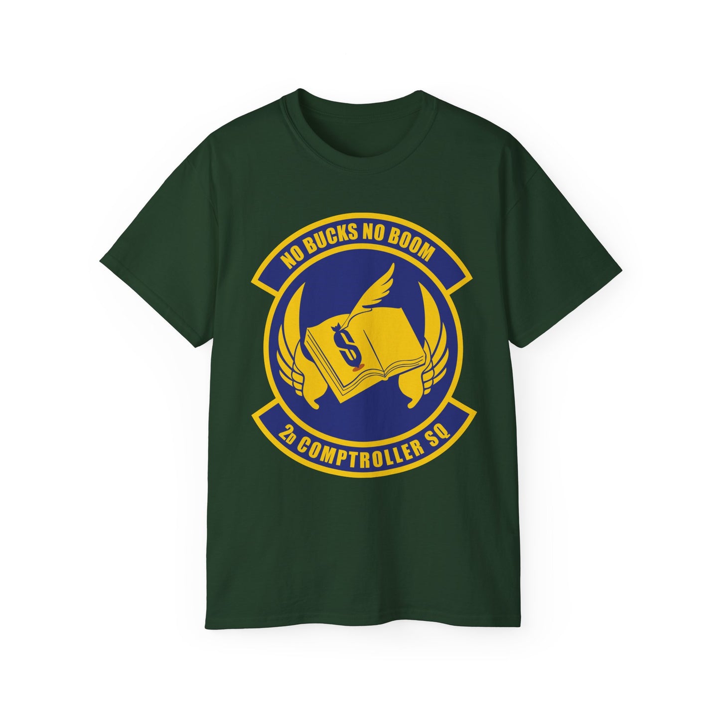 Unisex Ultra Cotton Tee -USAF - 2nd Comptroller Squadron wo txt