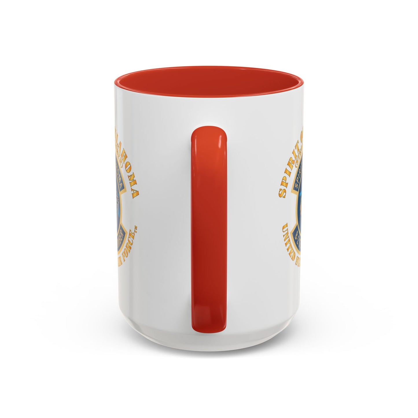 Accent Coffee Mug (11oz & 15oz) - USAF - B2 - Spirit of Oklahoma - Stealth Bomber X 300