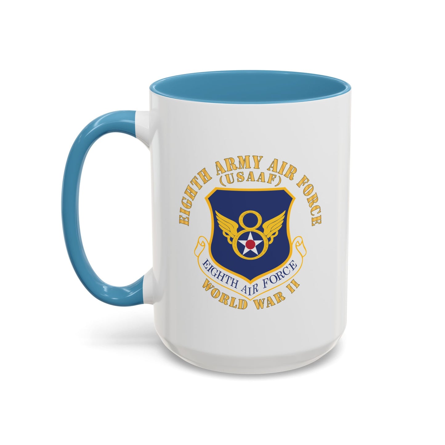 Accent Coffee Mug (11oz & 15oz) - USAF - 8th Air Force - WWII X 300