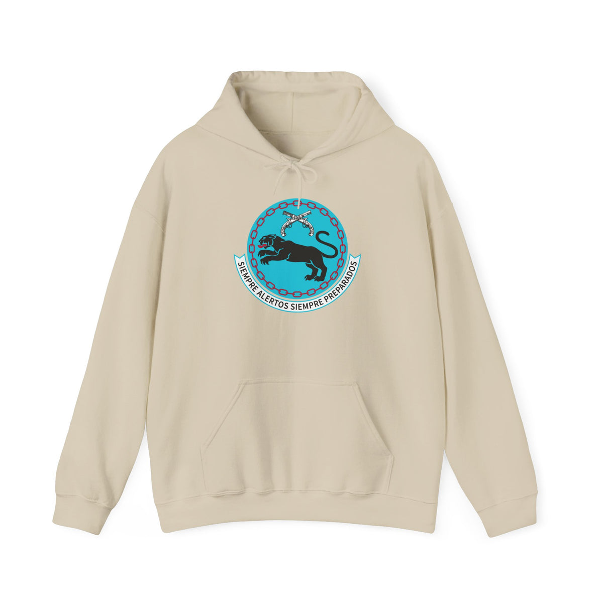 Unisex Heavy Blend Hooded Sweatshirt - USAF - 4th Security Forces Squadron wo txt