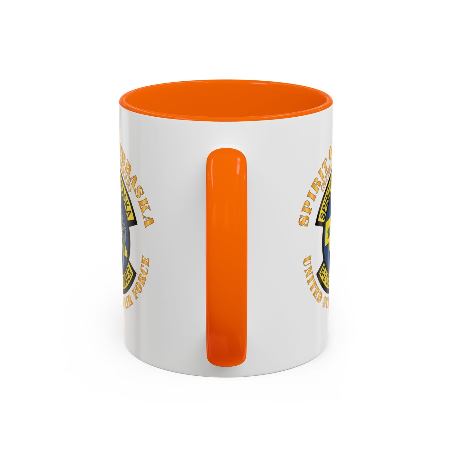 Accent Coffee Mug (11oz & 15oz) - USAF - B2 - Spirit of Nebraska - Stealth Bomber X 300