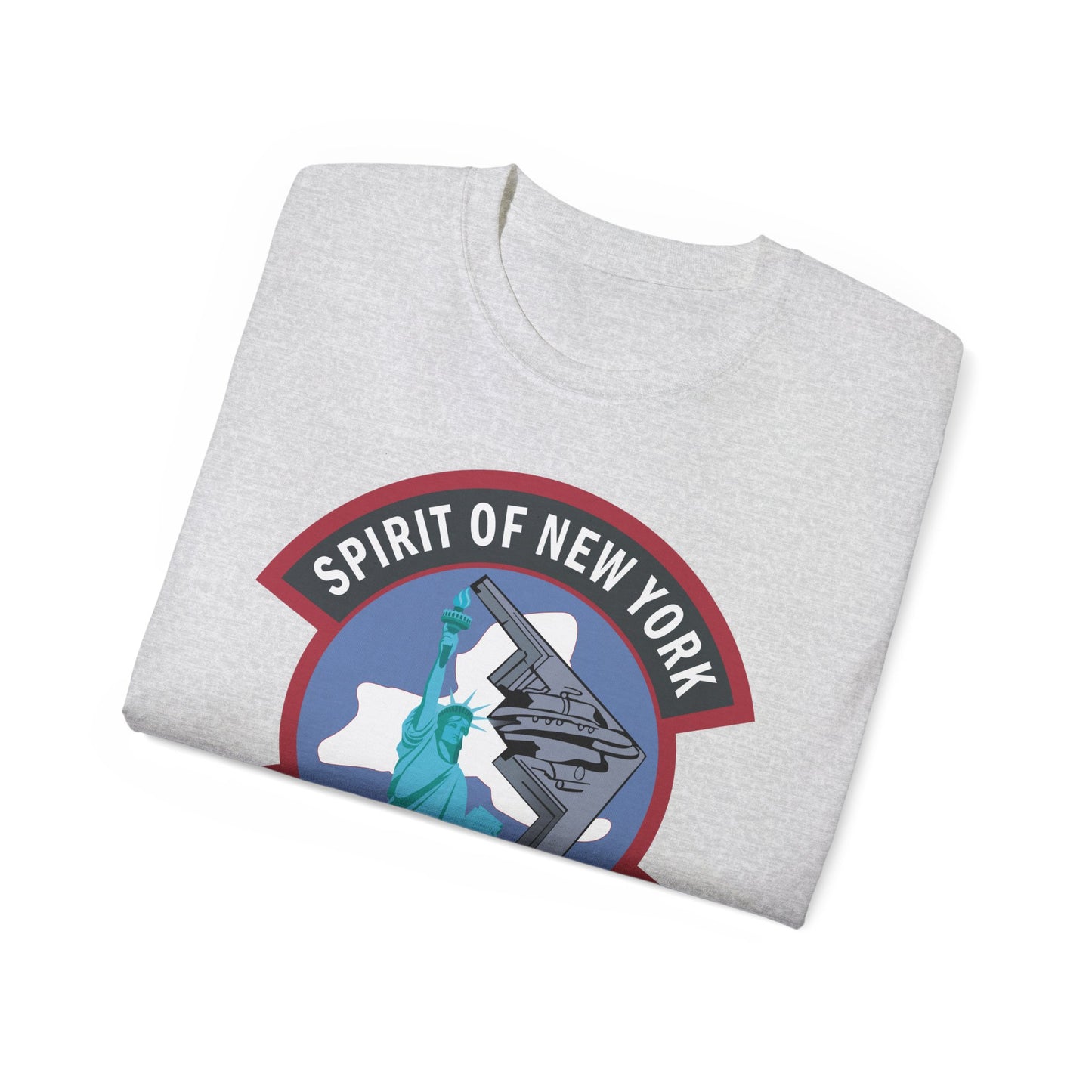 Unisex Ultra Cotton Tee - USAF - B2 - Spirit of New York - Stealth Bomber wo txt X 300