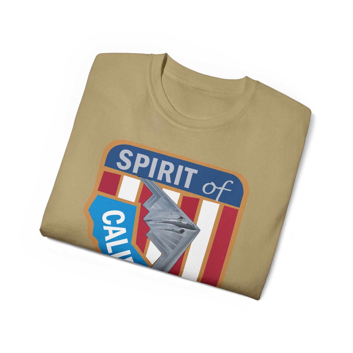 Unisex Ultra Cotton Tee - USAF - B2 - Spirit of California - Stealth Bomber wo txt X 300