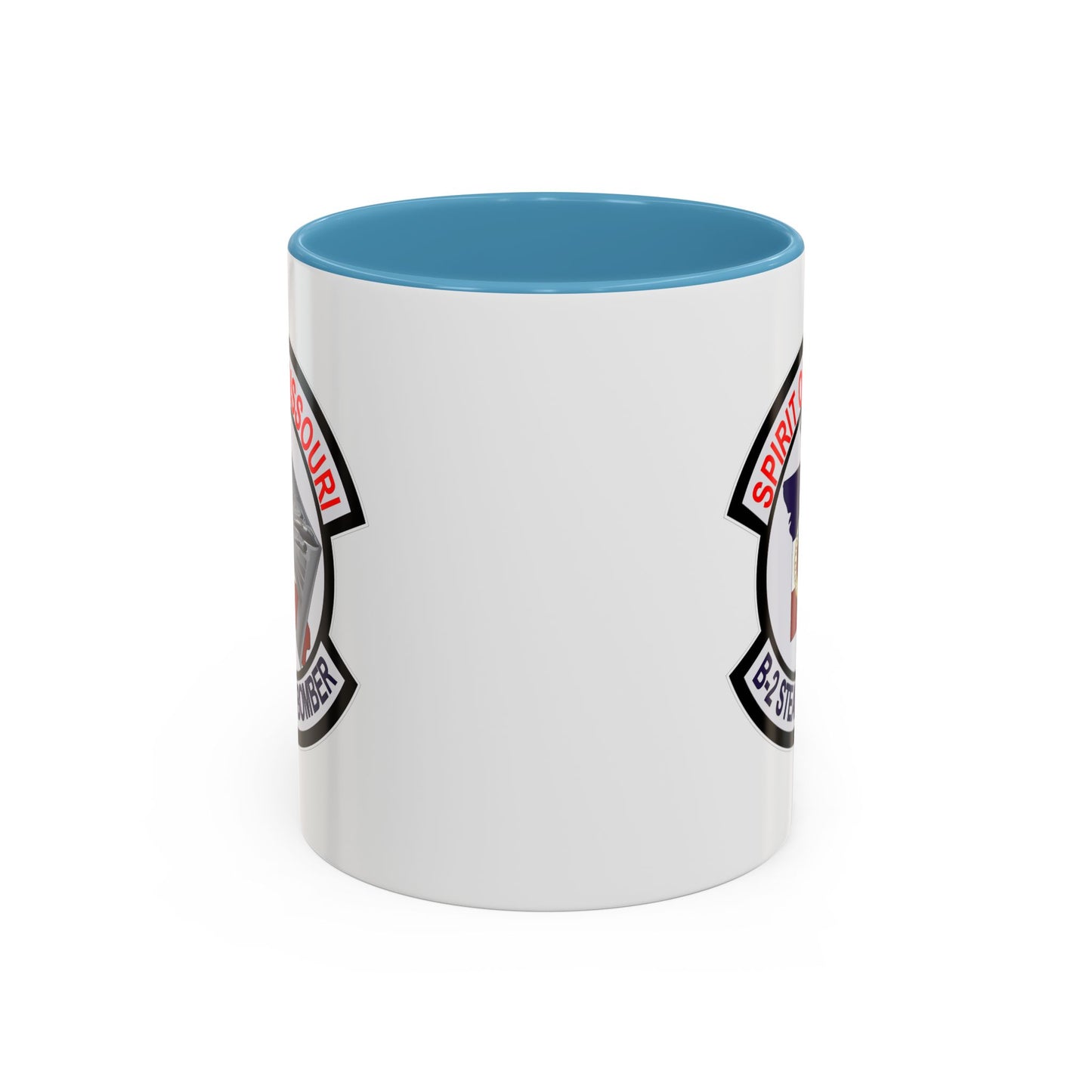 Accent Coffee Mug (11oz & 15oz) - USAF - B2 - Spirit of Missouri - Stealth Bomber wo Txt