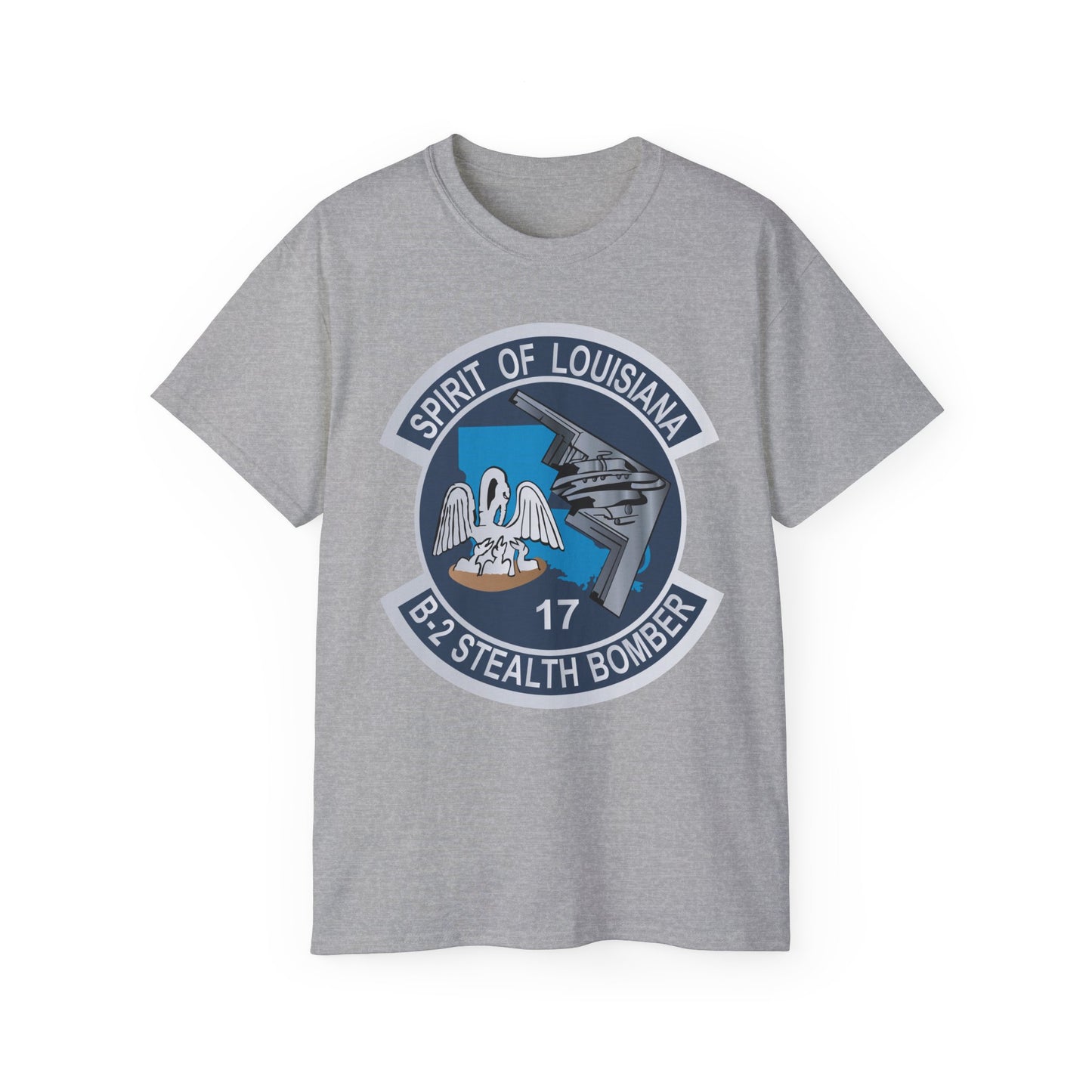 Unisex Ultra Cotton Tee - USAF - B2 - Spirit of Louisiana - Stealth Bomber wo txt X 300