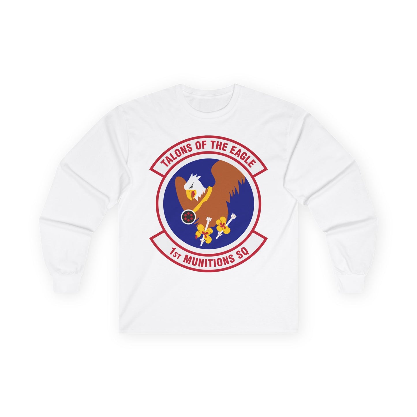 Unisex Ultra Cotton Long Sleeve Tee - USAF - 1st Munitions Squadron (ACC) wo txt