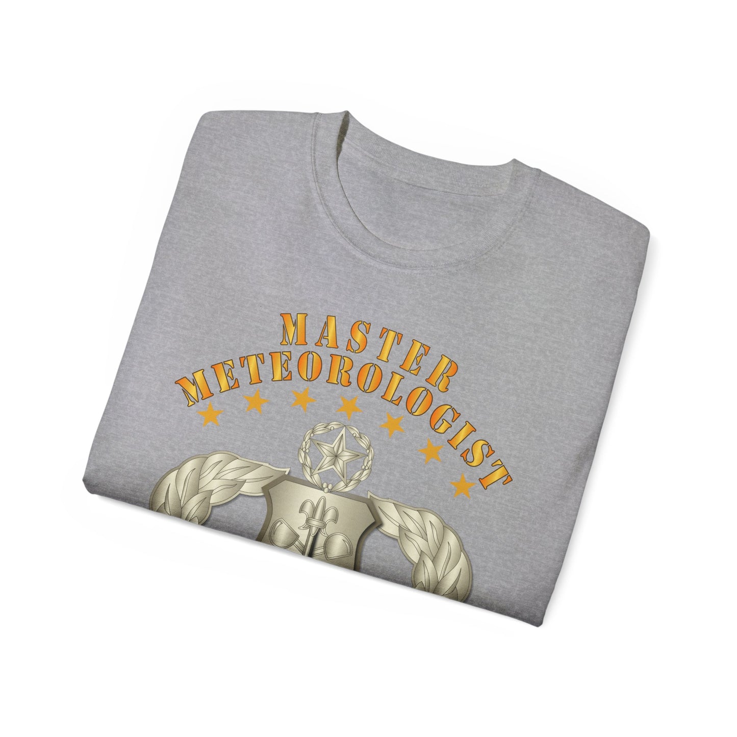 Unisex Ultra Cotton Tee - USAF - Meteorologist - Master Badge wo DS