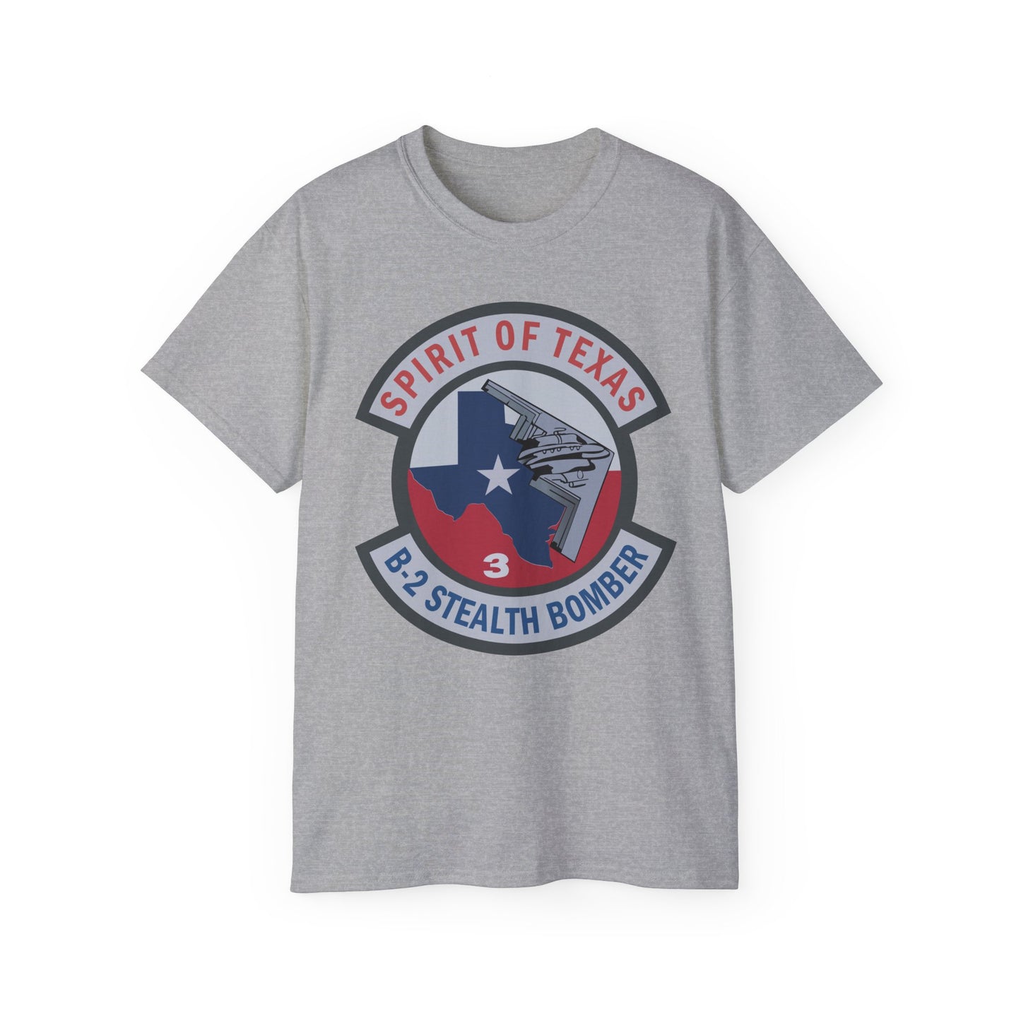 Unisex Ultra Cotton Tee - USAF - B2 - Spirit of Texas - Stealth Bomber wo txt X 300