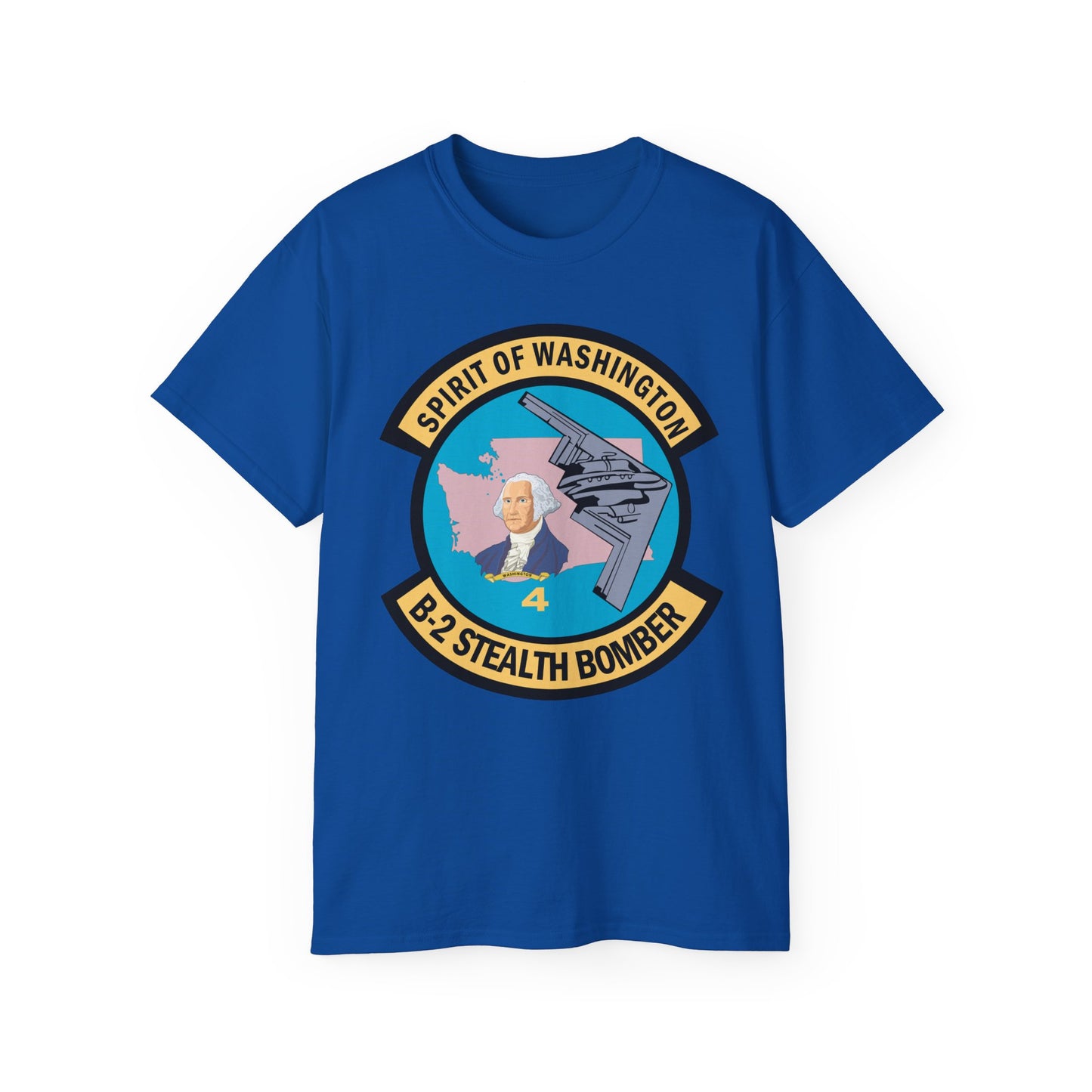 Unisex Ultra Cotton Tee - USAF - B2 - Spirit of Washington - Stealth Bomber wo txt X 300