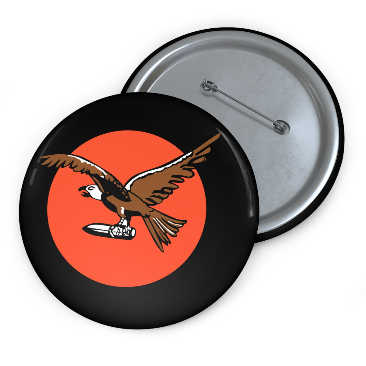 Custom Pin Button - USAF - 12th Reconnaissance Squadron wo txt