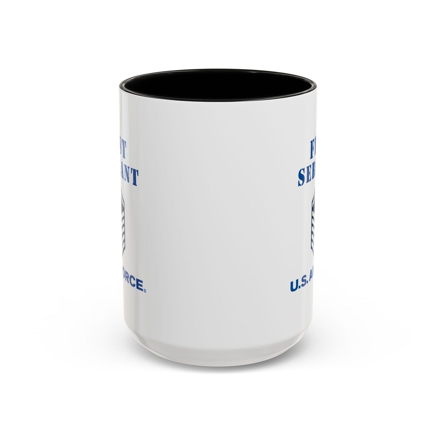 Accent Coffee Mug (11oz & 15oz) - USAF - First Sergeant (E7b) - 2020 - US Air Force w Text X 300