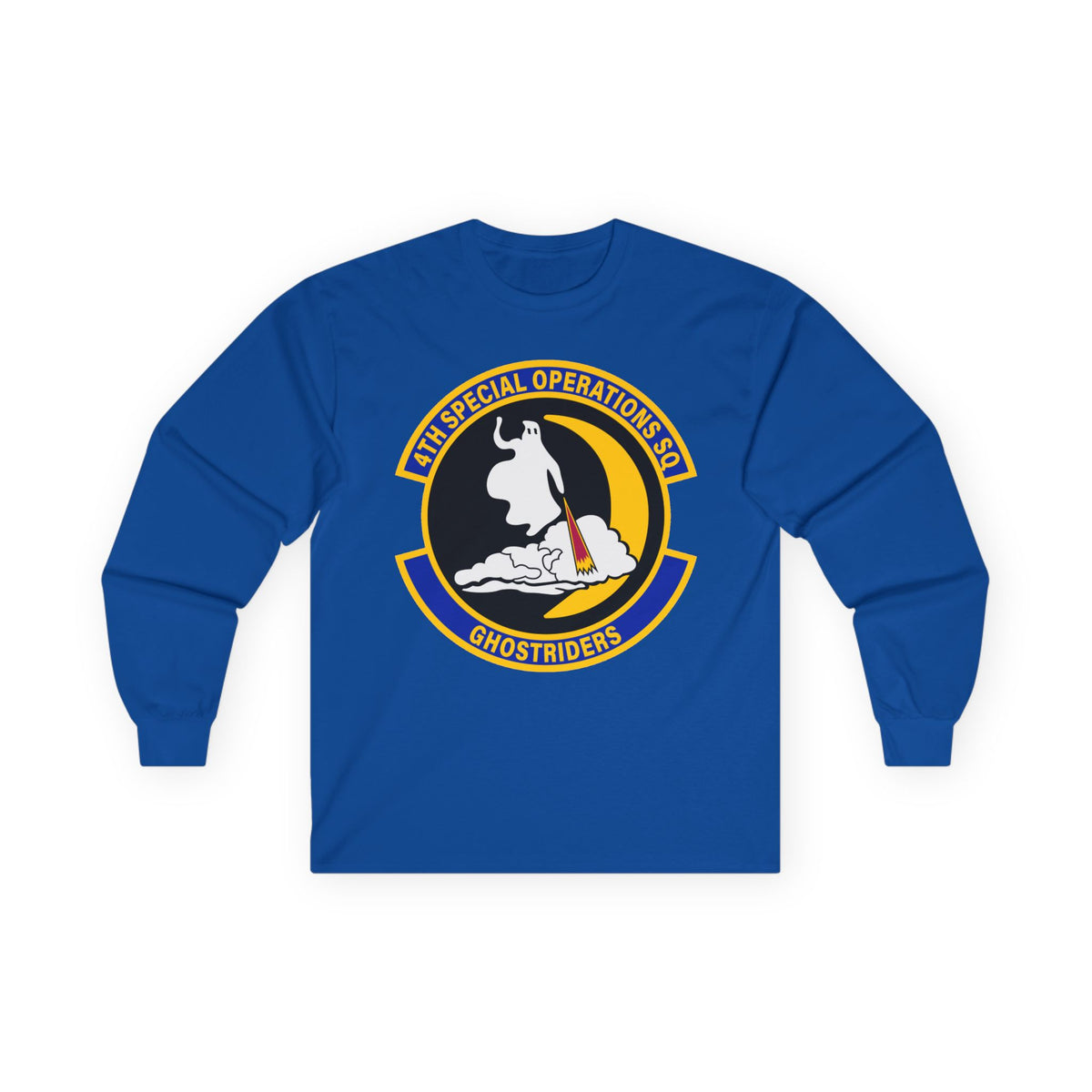 Unisex Ultra Cotton Long Sleeve Tee - USAF - 4th Special Operations Sq wo txt X 300
