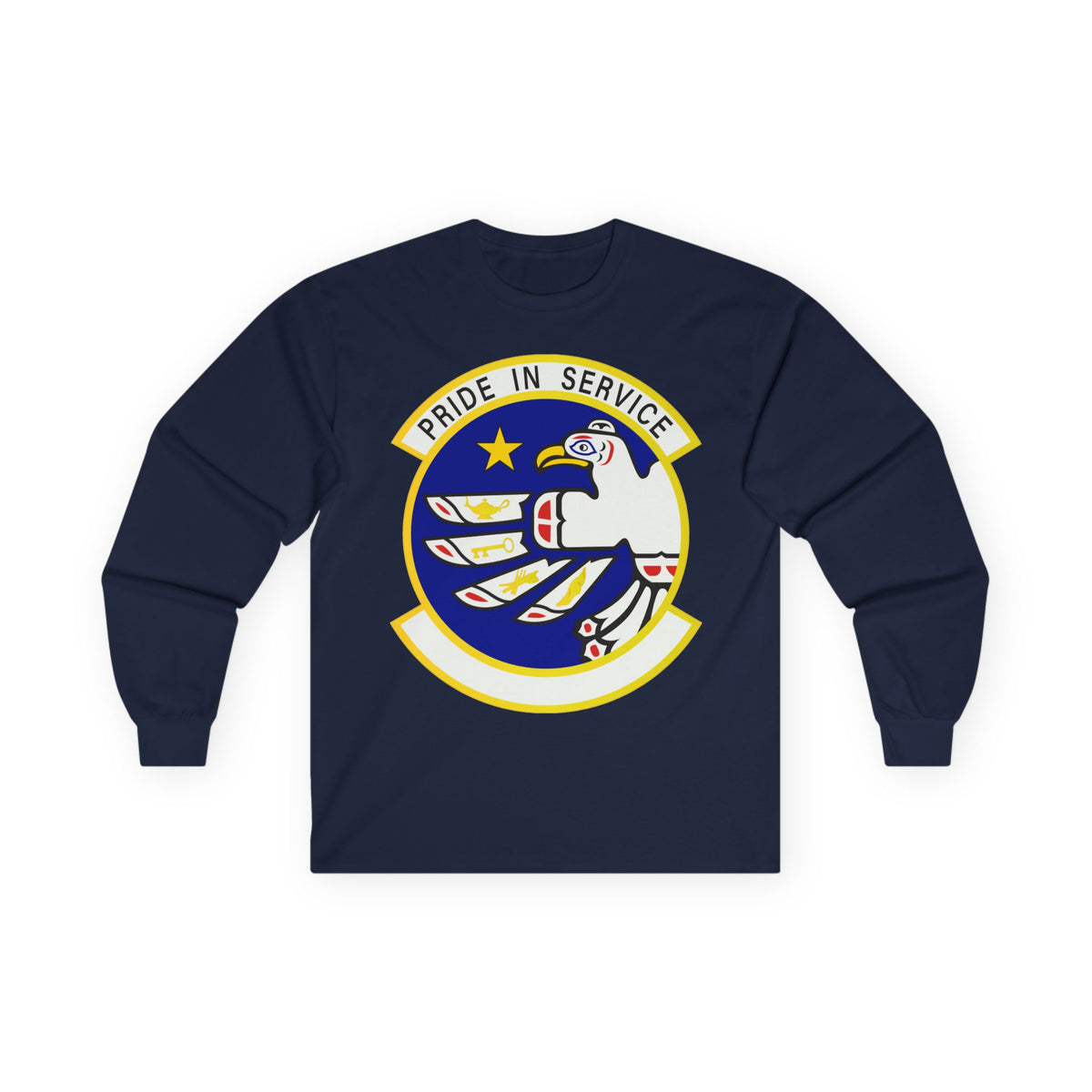 Unisex Ultra Cotton Long Sleeve Tee - USAF - 3rd Force Support Squadron wo txt