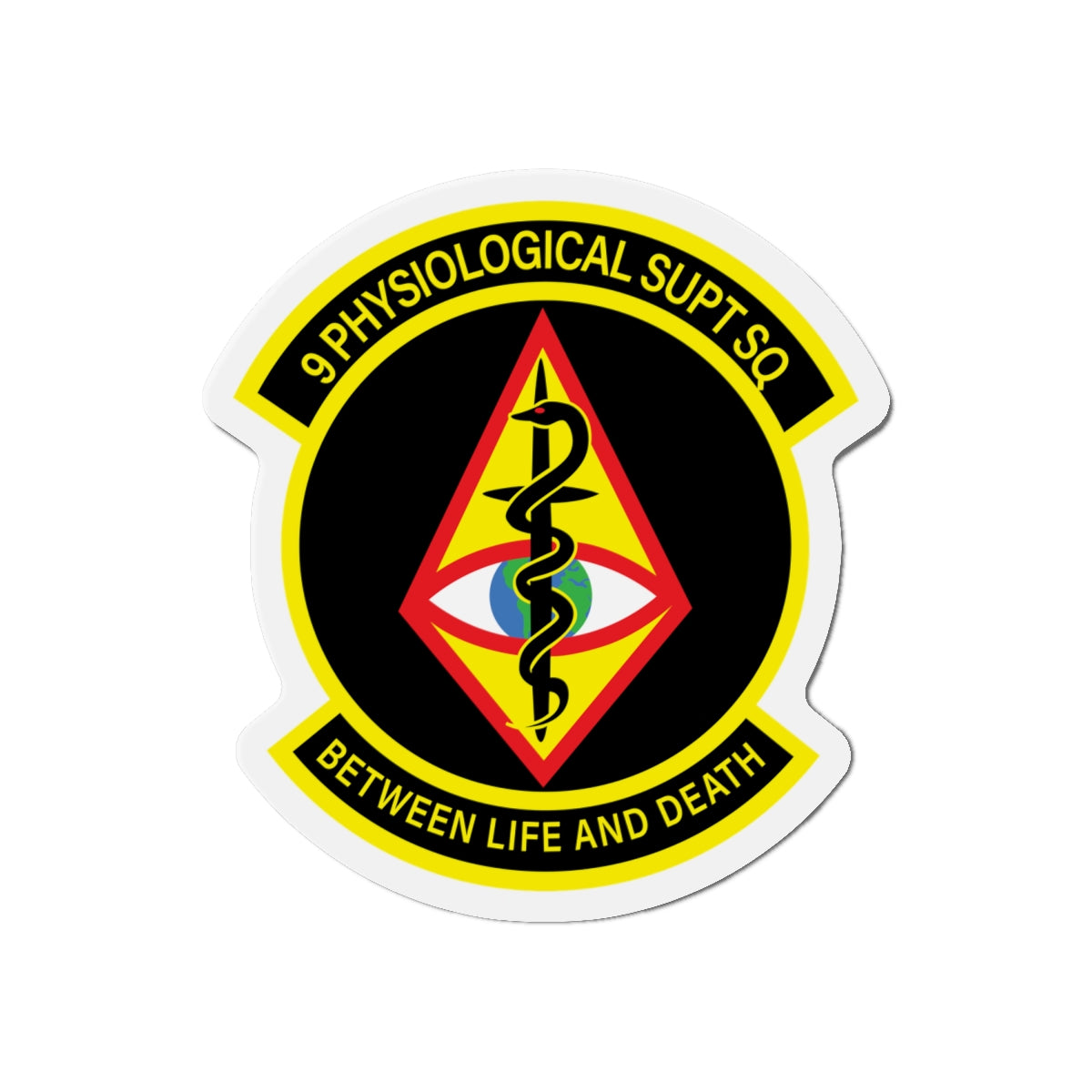 Die-Cut Magnet - USAF - 9th Physiological Support Squadron wo txt X 300