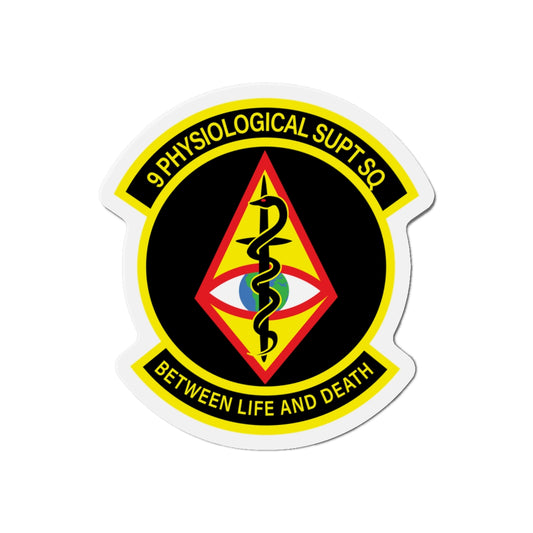 Die-Cut Magnet - USAF - 9th Physiological Support Squadron wo txt X 300