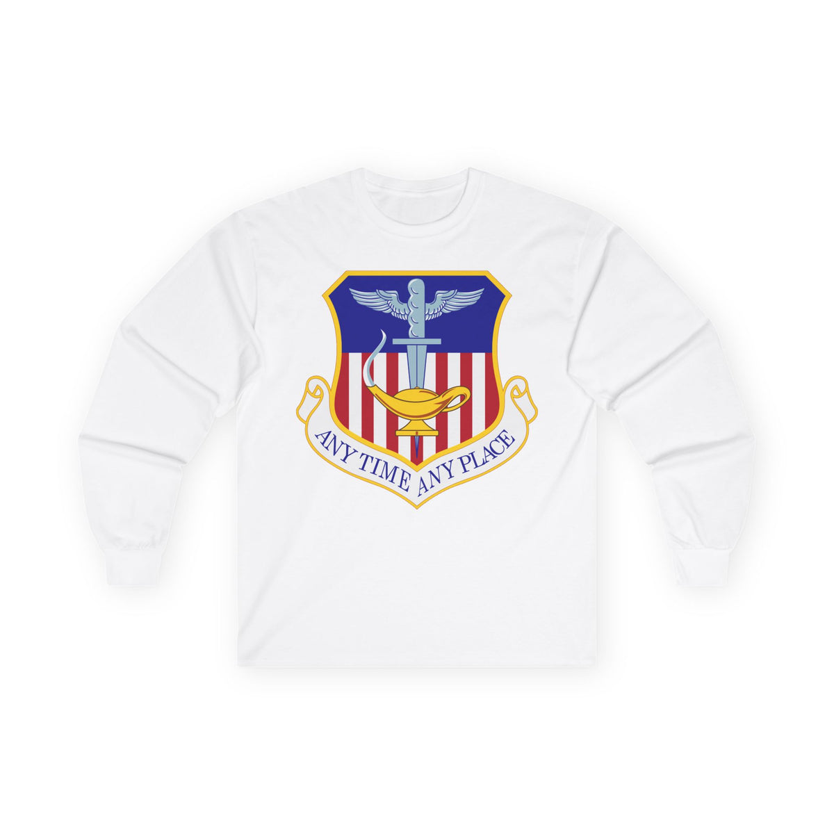 Unisex Ultra Cotton Long Sleeve Tee - USAF - 1st Special Operations Wing wo txt