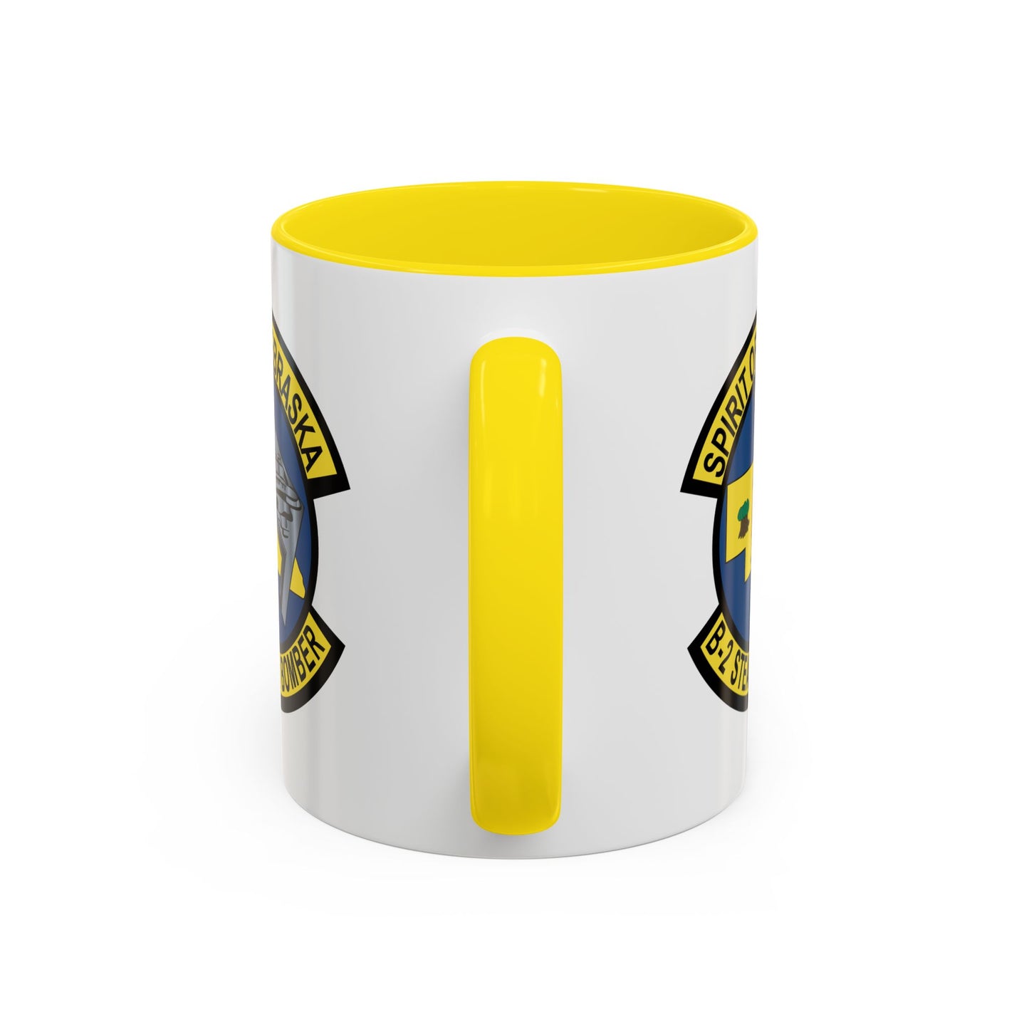 Accent Coffee Mug (11oz & 15oz) - USAF - B2 - Spirit of Nebraska - Stealth Bomber wo txt X 300