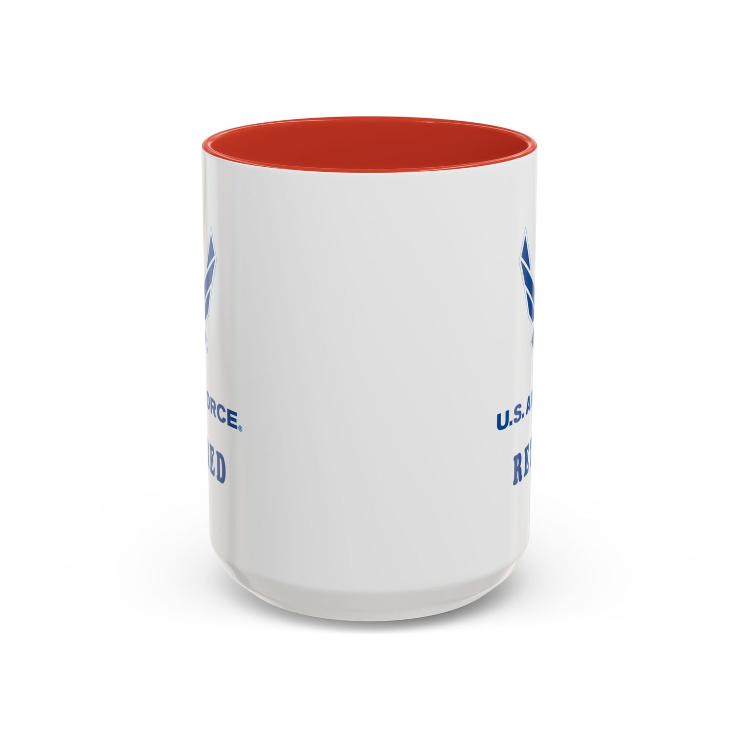 Accent Coffee Mug (11oz & 15oz) - USAF - Air Force - Retired X 300