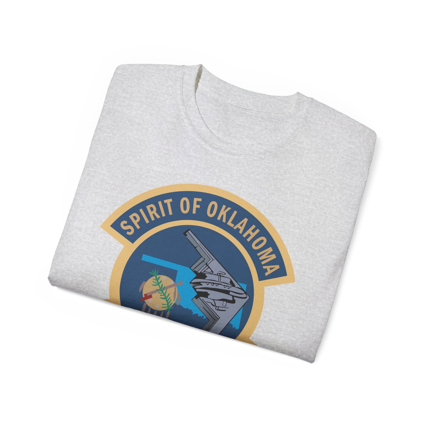 Unisex Ultra Cotton Tee - USAF - B2 - Spirit of Oklahoma - Stealth Bomber wo txt X 300