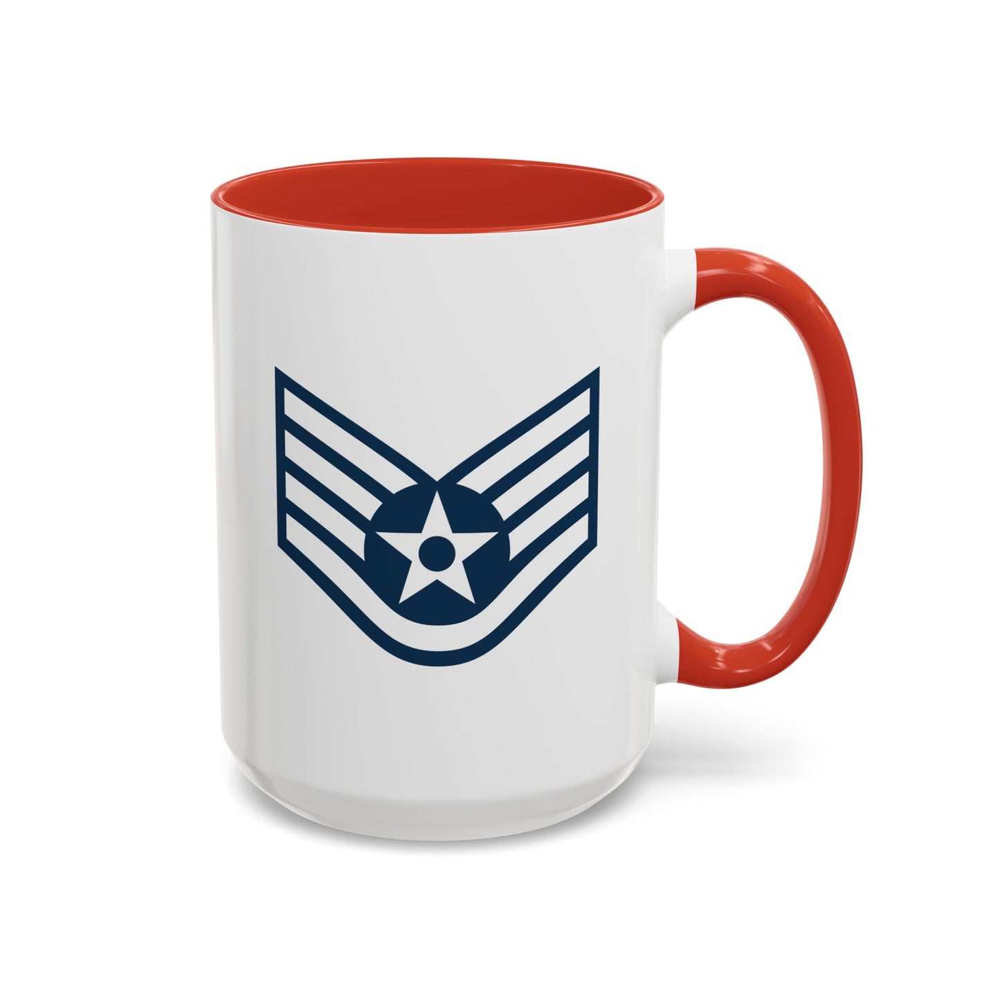 Accent Coffee Mug (11oz & 15oz) - USAF - Staff Sergeant (E5) - 2020