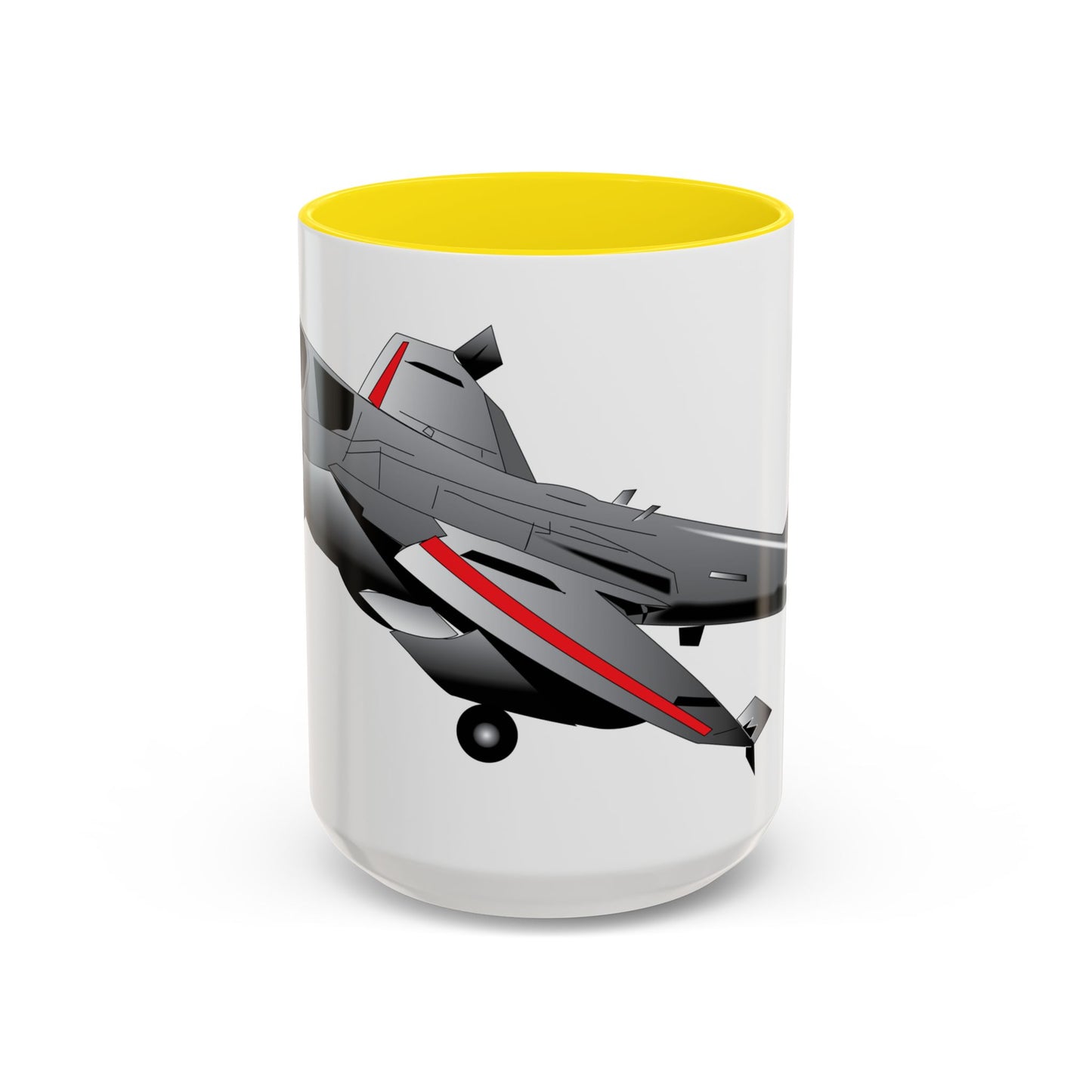 Accent Coffee Mug (11oz & 15oz) - Aircraft - Navy - A-6A Intruder X 300