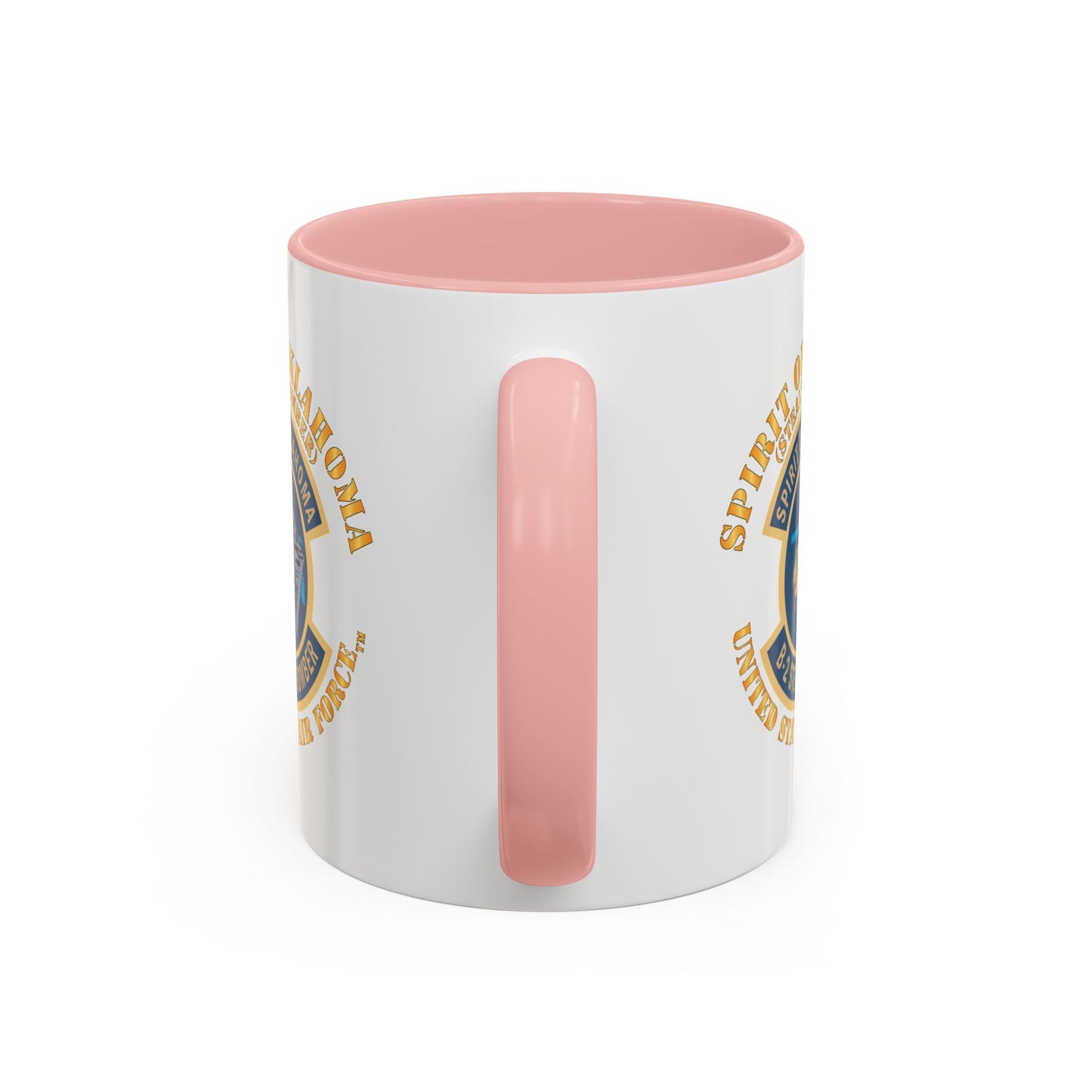 Accent Coffee Mug (11oz & 15oz) - USAF - B2 - Spirit of Oklahoma - Stealth Bomber X 300
