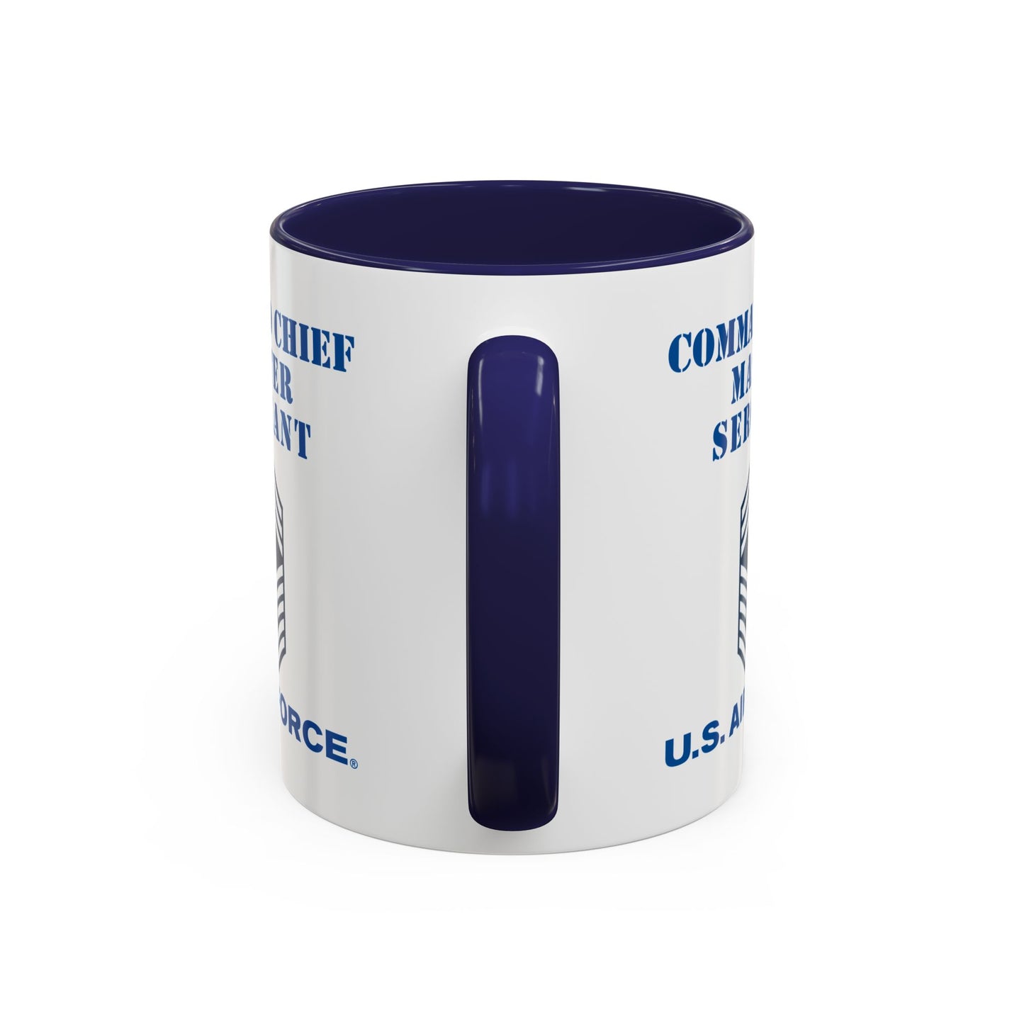 Accent Coffee Mug (11oz & 15oz) - USAF - Command Chief Master Sergeant (E9c) - 2020 - US Air Force w Text X 300