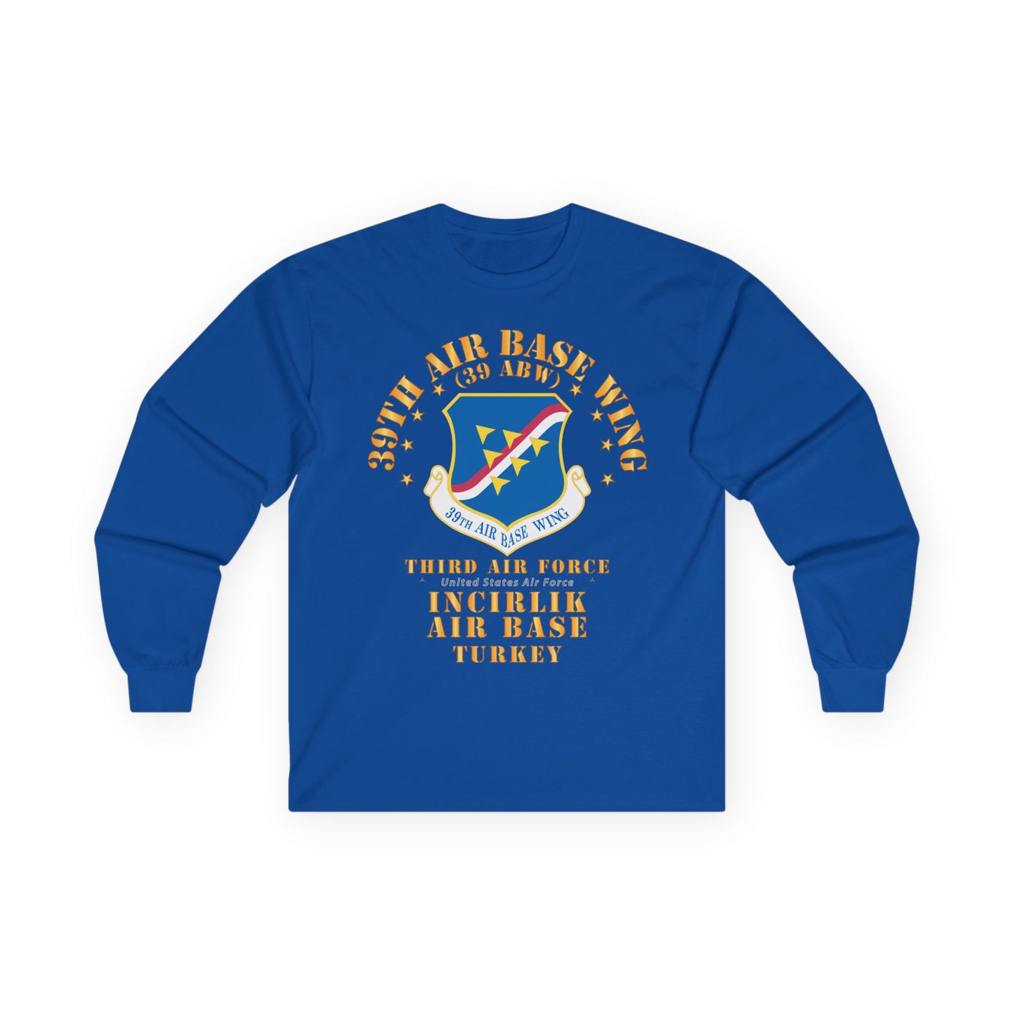 Unisex Ultra Cotton Long Sleeve Tee - USAF - 39th Air Base Wing - Incirlik AB X 300