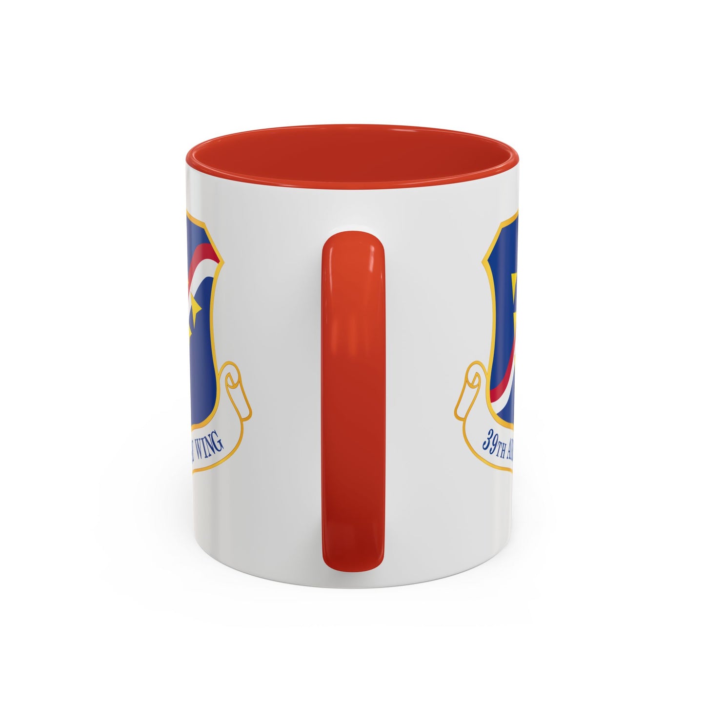 Accent Coffee Mug (11oz & 15oz) - USAF - 39th Airbase Wing wo Txt