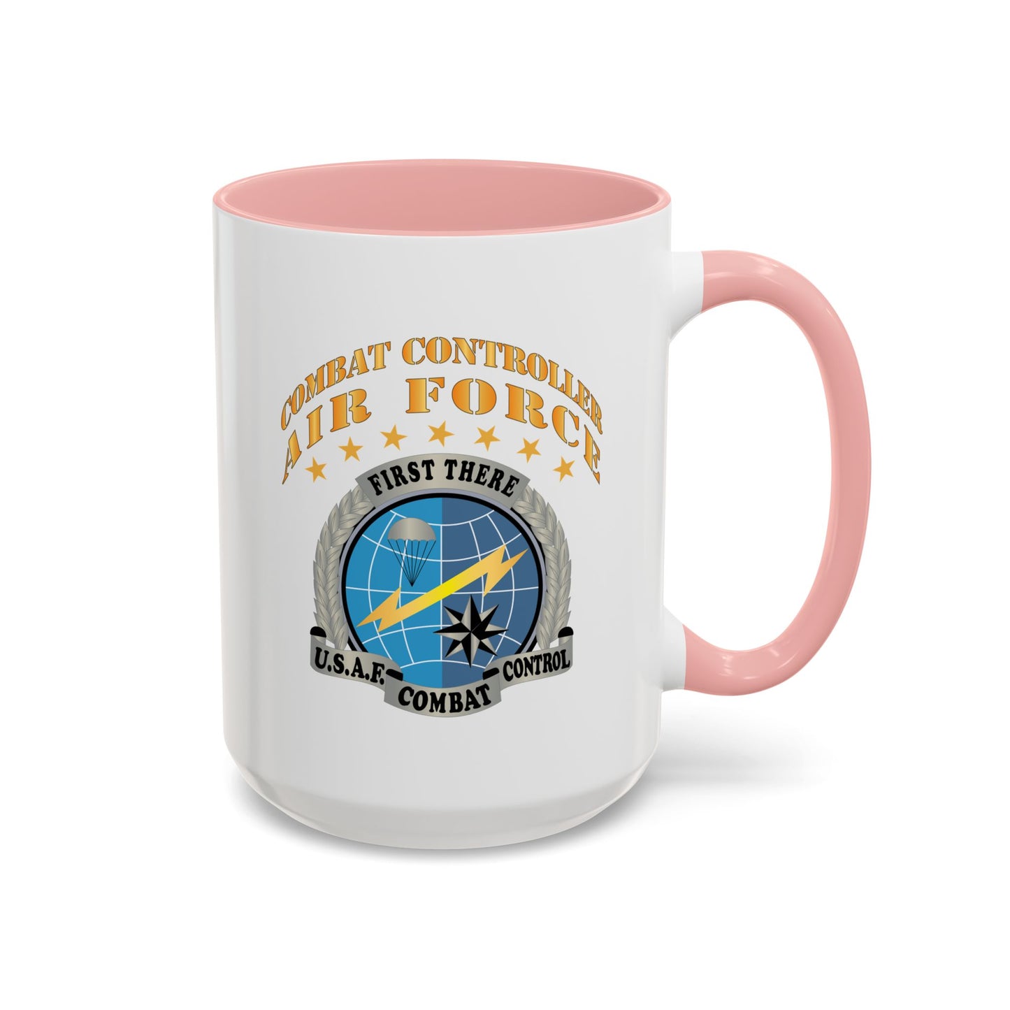 Accent Coffee Mug (11oz & 15oz) - USAF - Combat Controller X 300