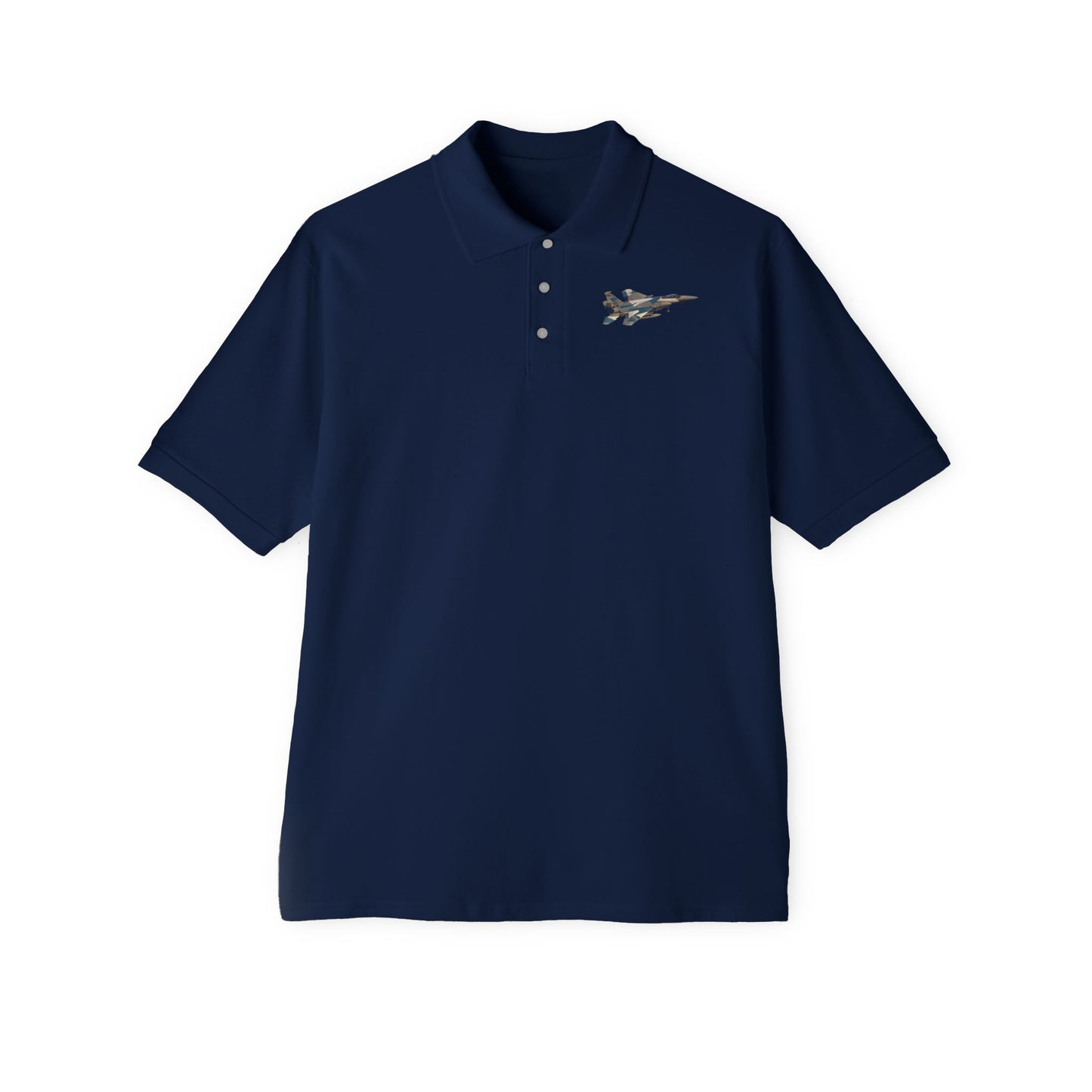 Men's Piqué Polo - USAF - F15 Eagle wo txt