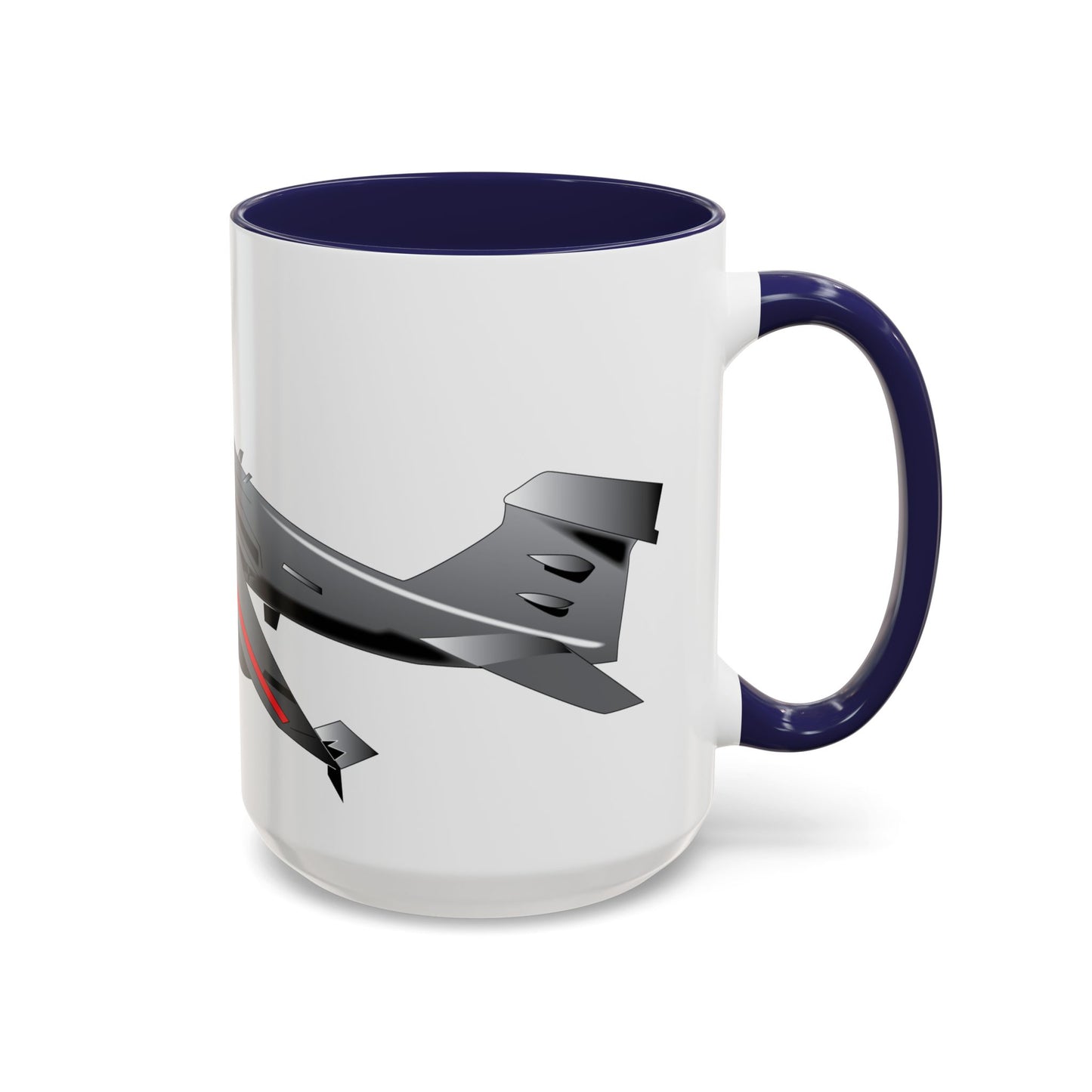 Accent Coffee Mug (11oz & 15oz) - Aircraft - Navy - A-6A Intruder X 300