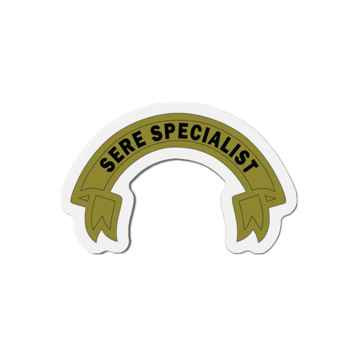 Die-Cut Magnet - USAF - SERE Specialist Tab
