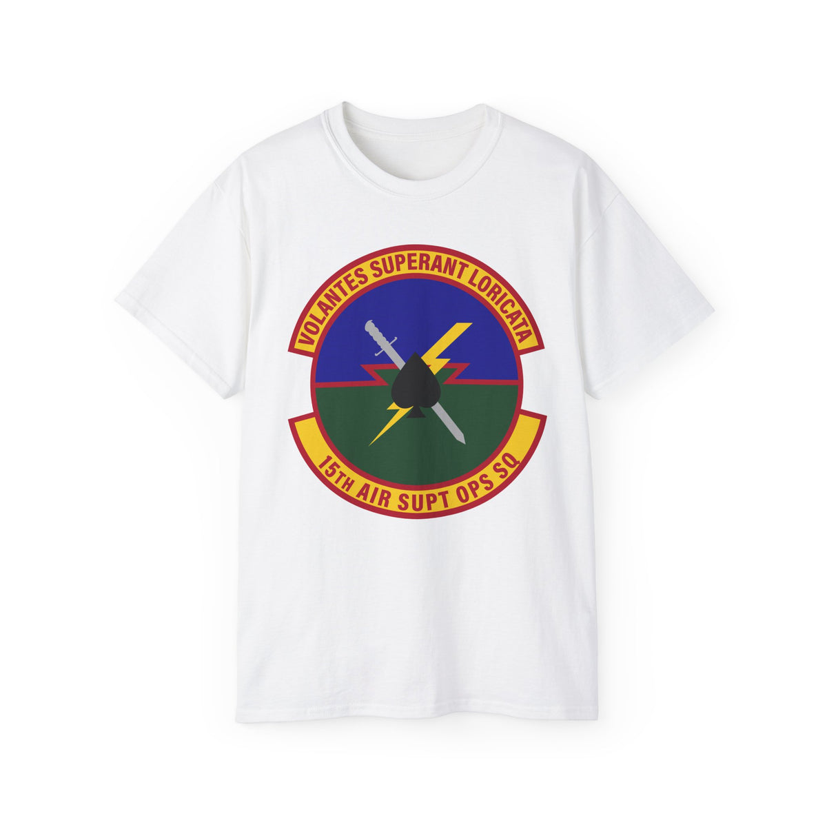 Unisex Ultra Cotton Tee - USAF - 15th Air Support Operations Squadron wo txt