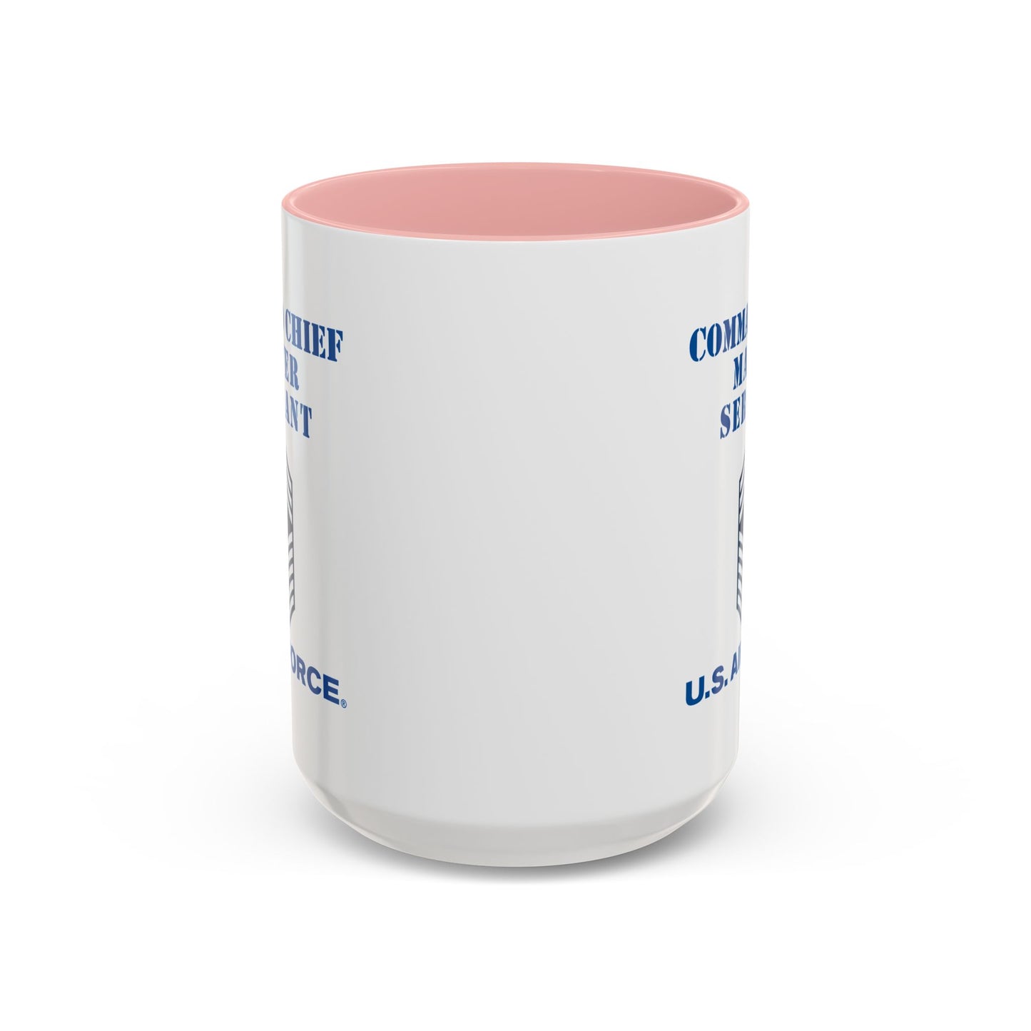 Accent Coffee Mug (11oz & 15oz) - USAF - Command Chief Master Sergeant (E9c) - 2020 - US Air Force w Text X 300