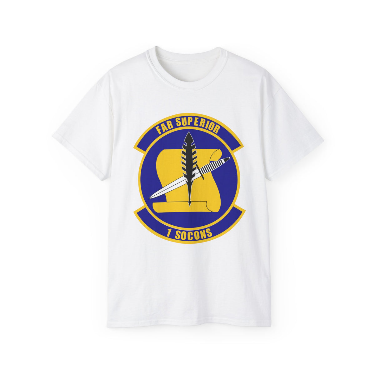 Unisex Ultra Cotton Tee - USAF - 1st Special Operations Contracting Sq wo txt X 300