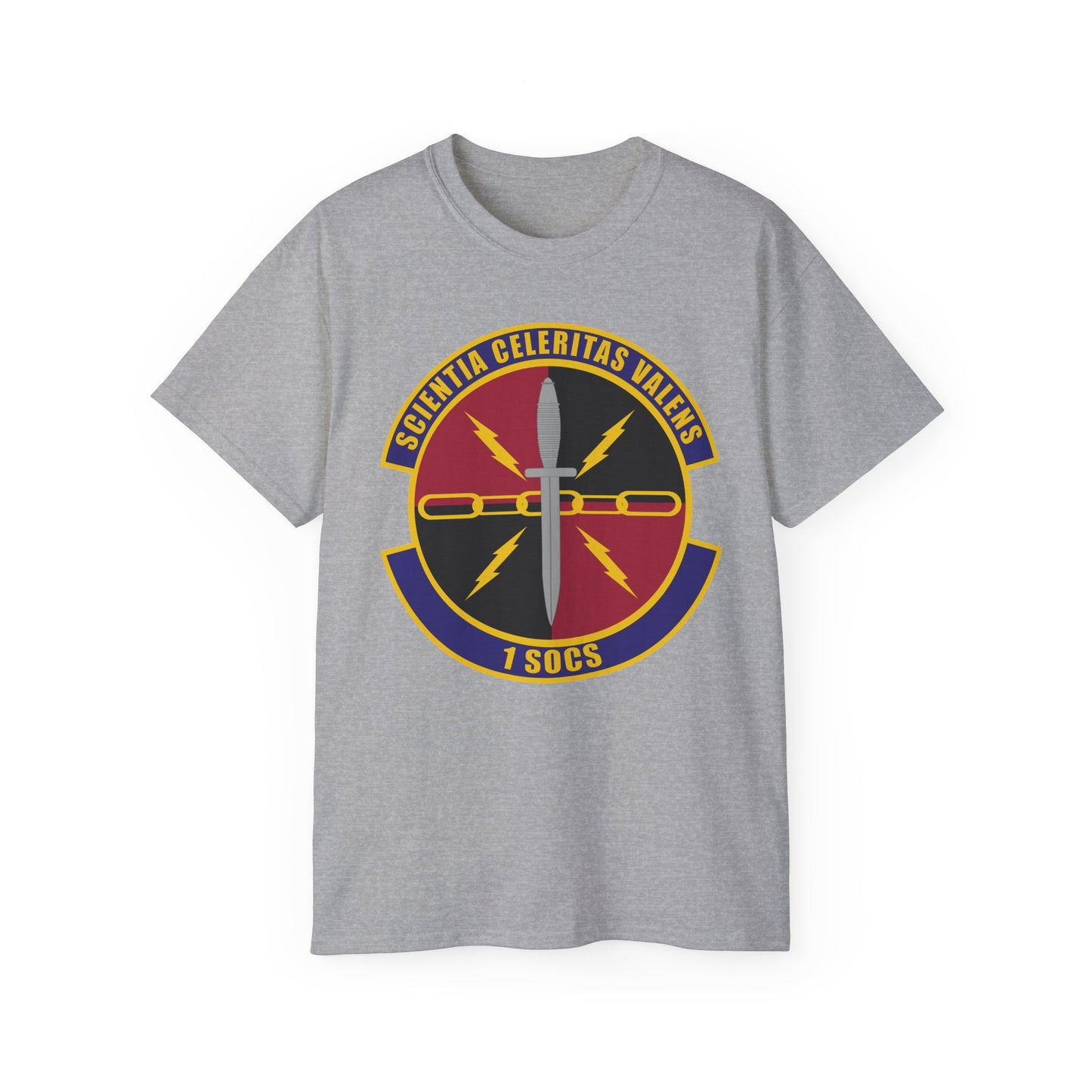 Unisex Ultra Cotton Tee - USAF - 1st Special Operations Communication Squadron wo txt